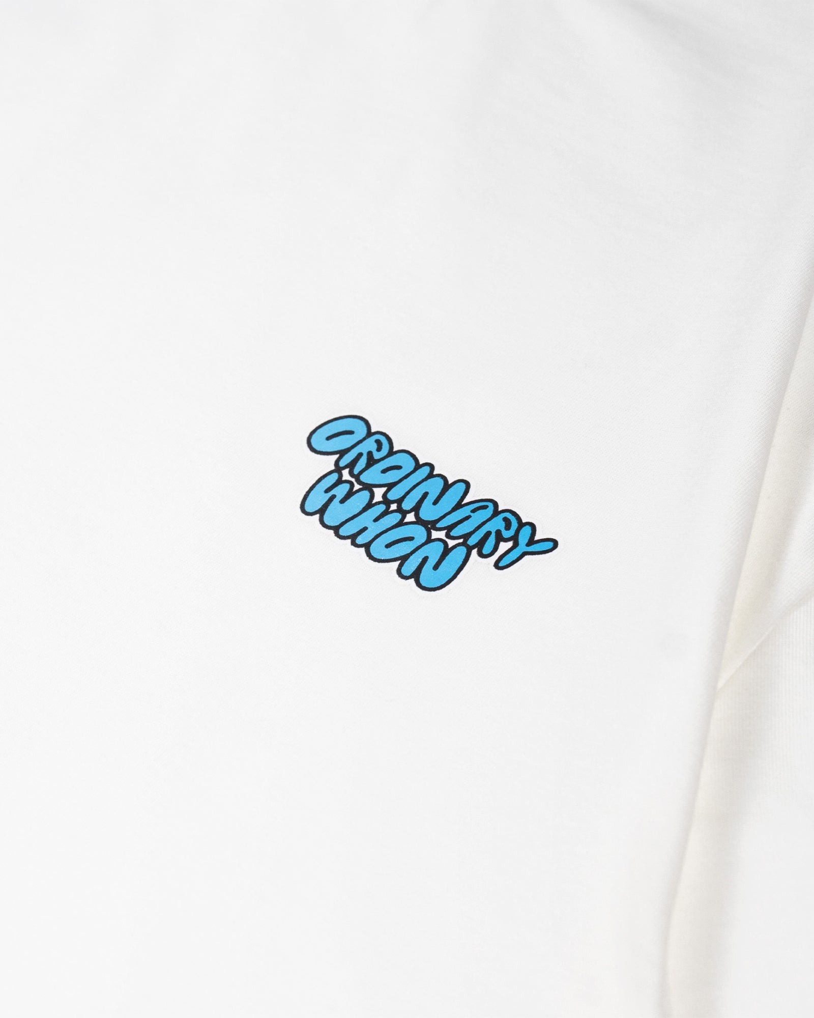 A Eckhaus Latta Shirt pictured on a model in front of a white background. The title of the product is Eckhaus Latta Eclipse Turtleneck - Stone and the image was taken by 199A®.