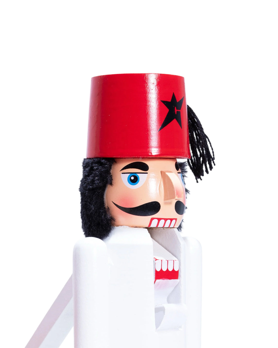 A Eckhaus Latta Shirt pictured on a model in front of a white background. The title of the product is Eckhaus Latta Eclipse Turtleneck - Stone and the image was taken by 199A®.