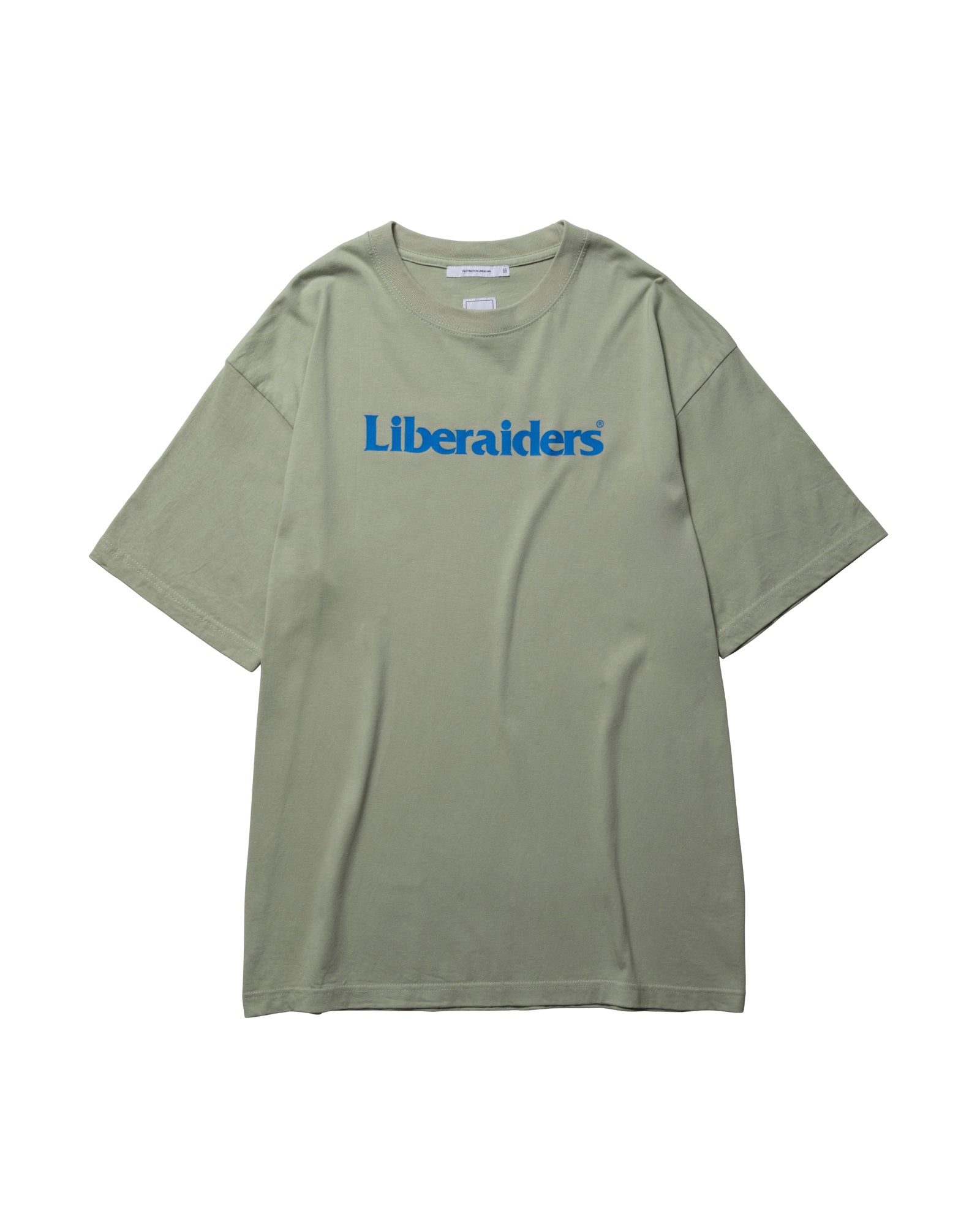 A Eckhaus Latta Shirt pictured on a model in front of a white background. The title of the product is Eckhaus Latta Eclipse Turtleneck - Stone and the image was taken by 199A®.