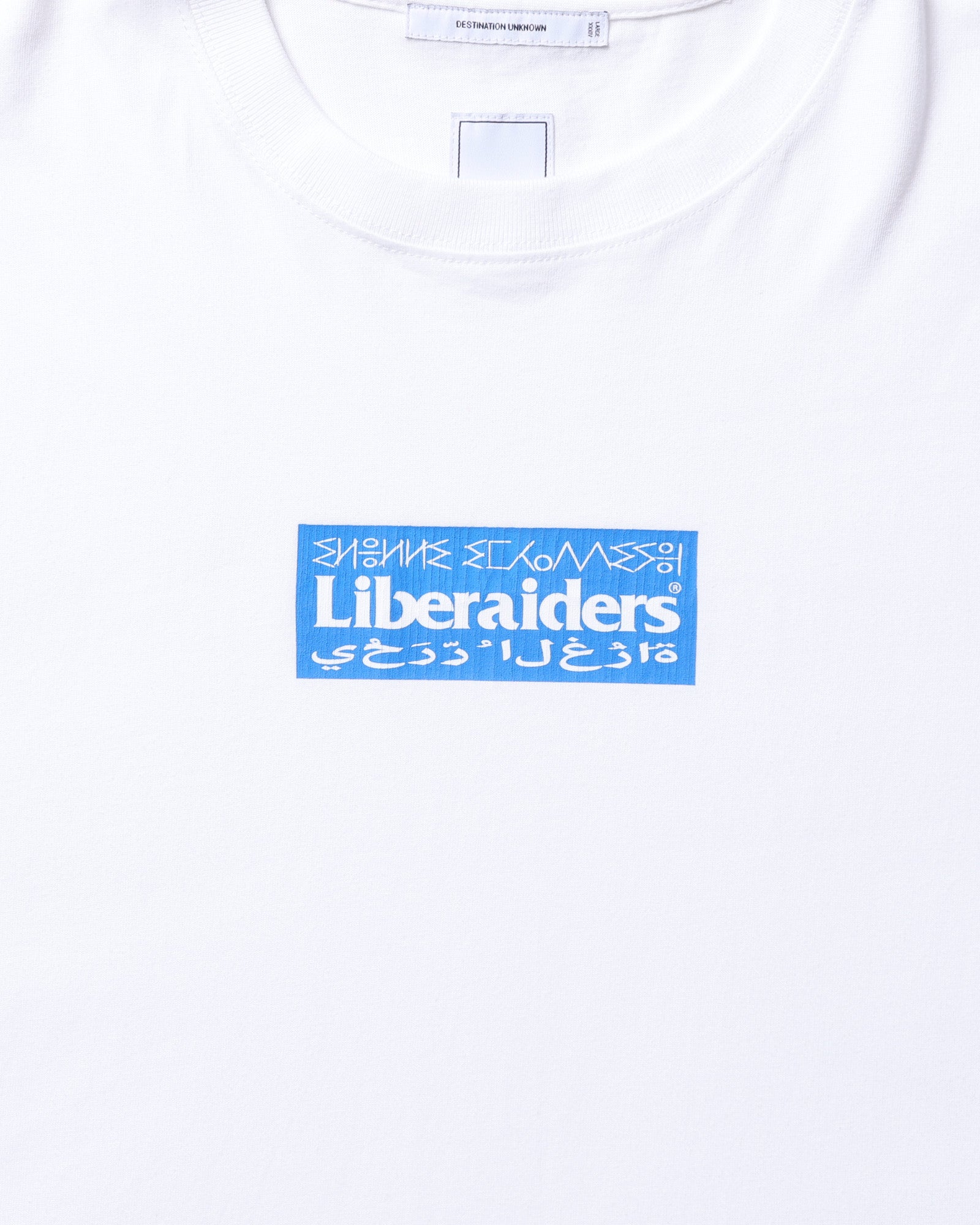 A Eckhaus Latta Shirt pictured on a model in front of a white background. The title of the product is Eckhaus Latta Eclipse Turtleneck - Stone and the image was taken by 199A®.