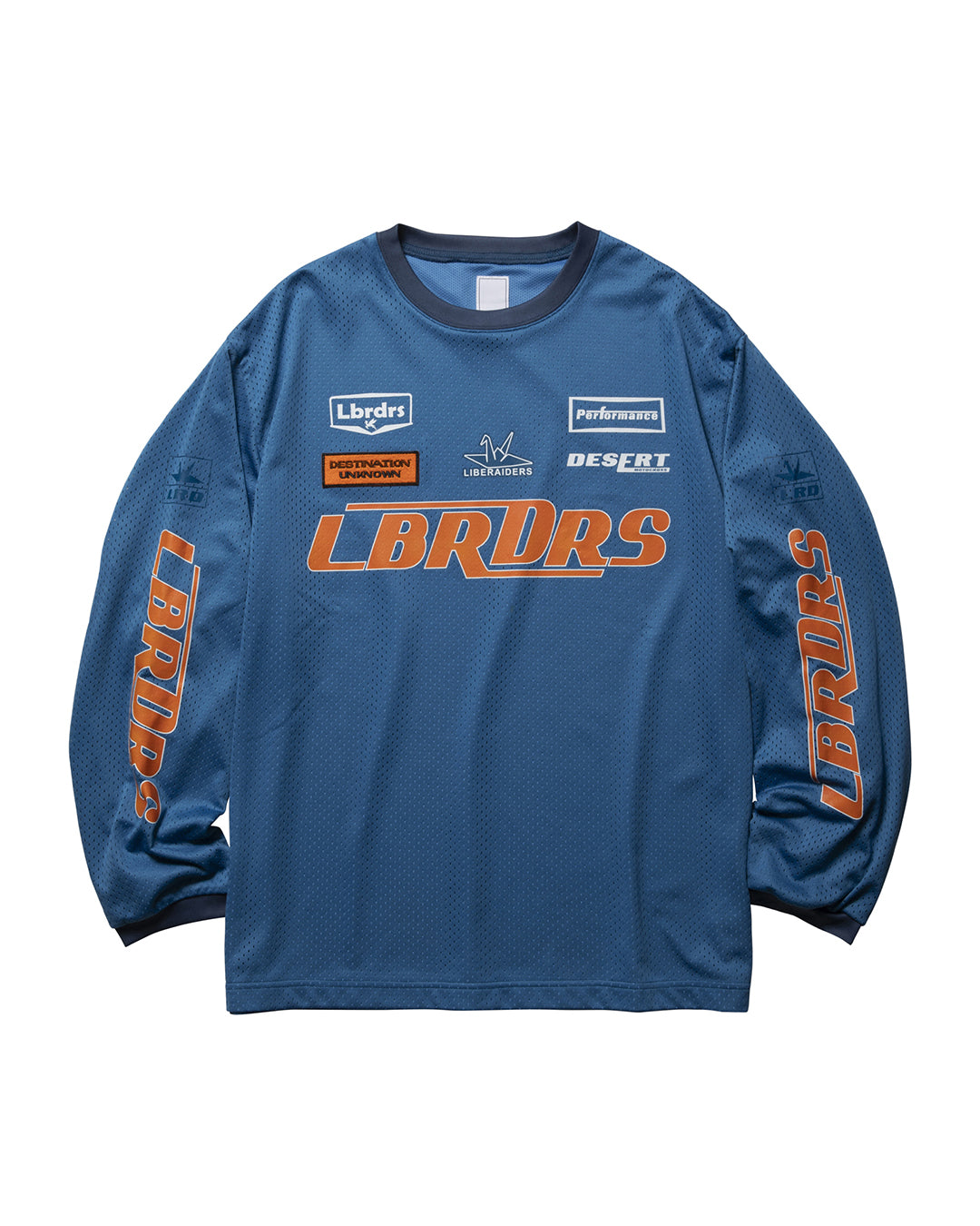 A Eckhaus Latta Shirt pictured on a model in front of a white background. The title of the product is Eckhaus Latta Eclipse Turtleneck - Stone and the image was taken by 199A®.