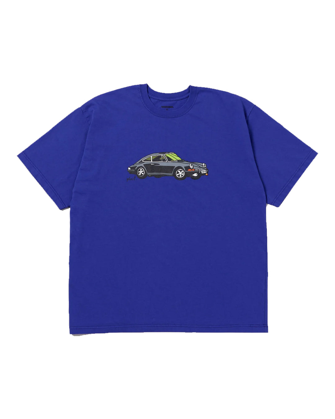 A Eckhaus Latta Shirt pictured on a model in front of a white background. The title of the product is Eckhaus Latta Eclipse Turtleneck - Stone and the image was taken by 199A®.