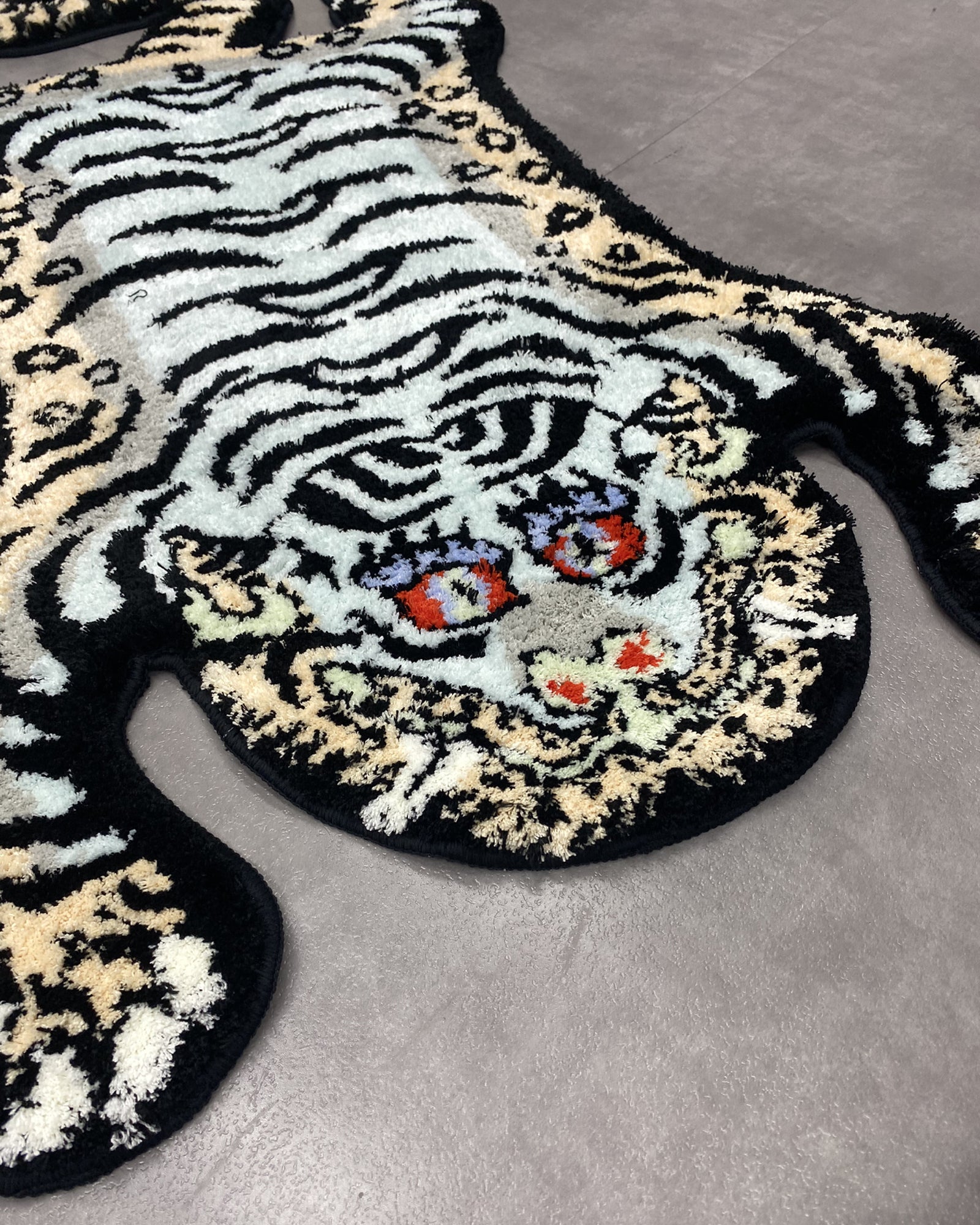 A Eckhaus Latta Shirt pictured on a model in front of a white background. The title of the product is Eckhaus Latta Eclipse Turtleneck - Stone and the image was taken by 199A®.