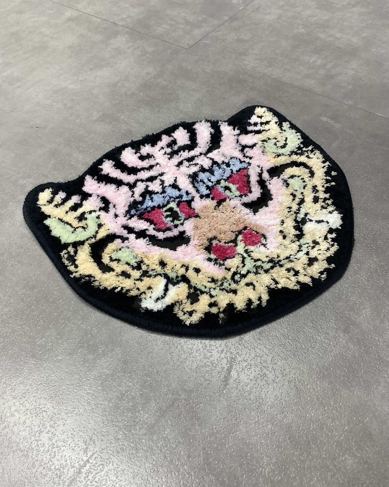 A Eckhaus Latta Shirt pictured on a model in front of a white background. The title of the product is Eckhaus Latta Eclipse Turtleneck - Stone and the image was taken by 199A®.