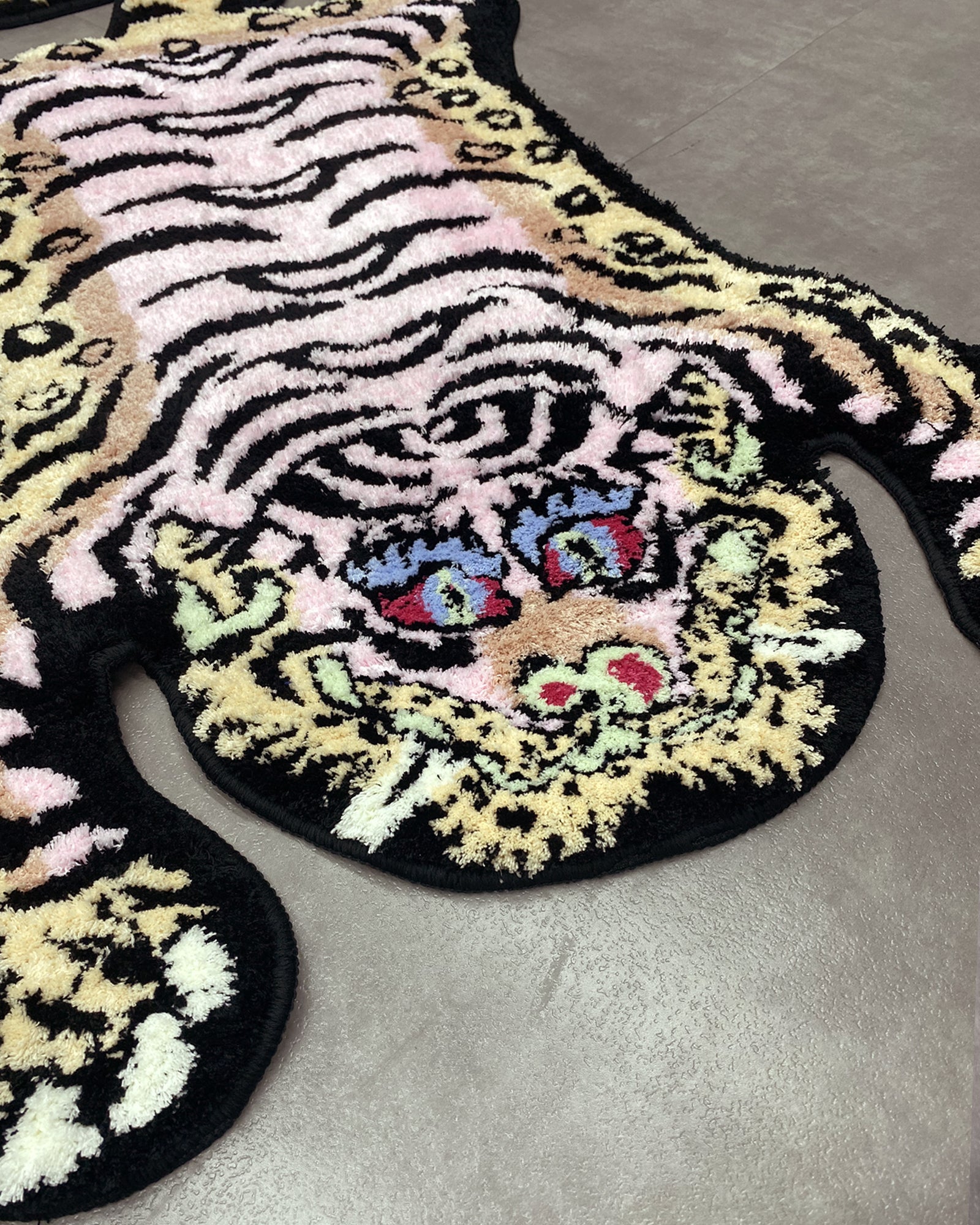 A Eckhaus Latta Shirt pictured on a model in front of a white background. The title of the product is Eckhaus Latta Eclipse Turtleneck - Stone and the image was taken by 199A®.