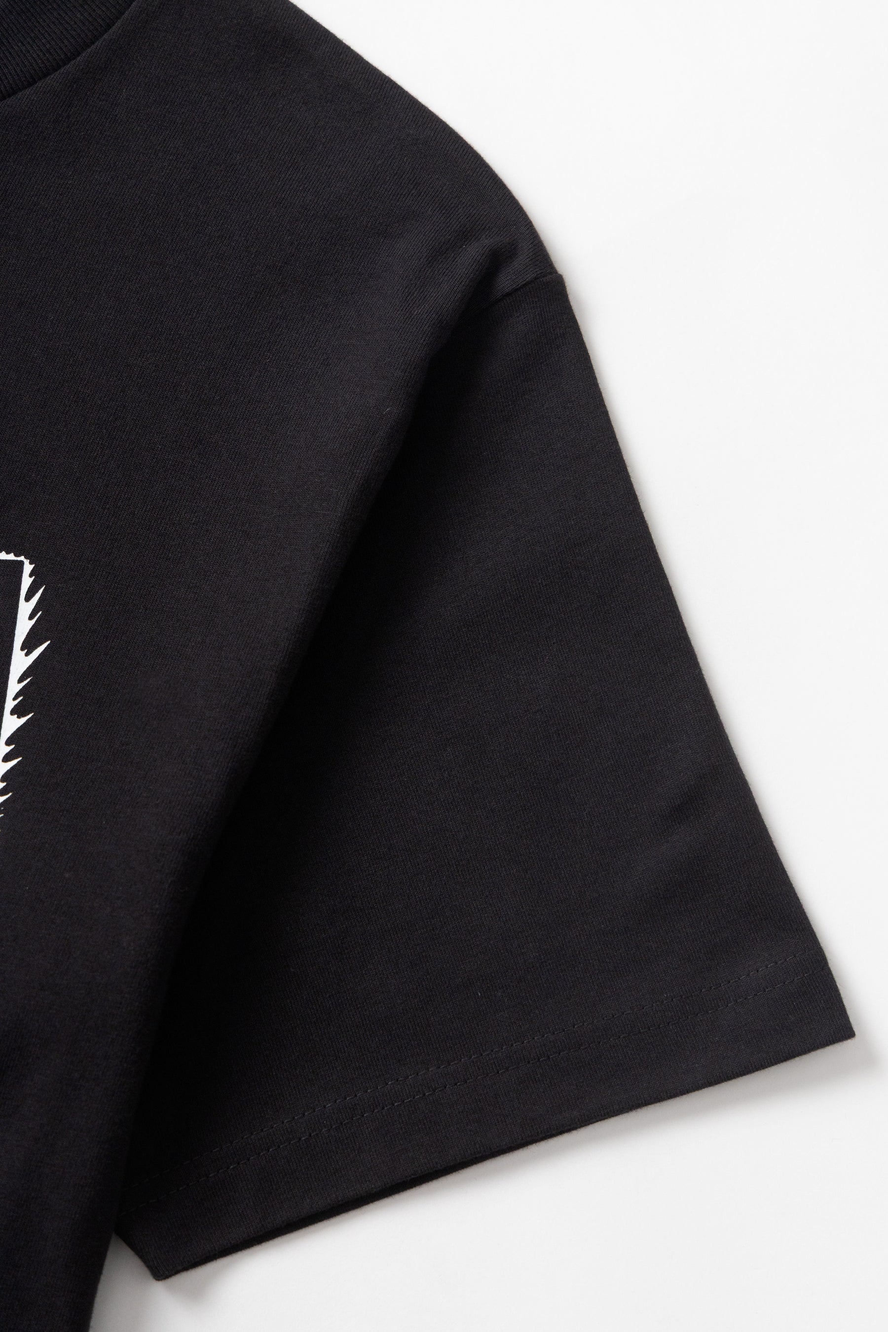 A Eckhaus Latta Shirt pictured on a model in front of a white background. The title of the product is Eckhaus Latta Eclipse Turtleneck - Stone and the image was taken by 199A®.