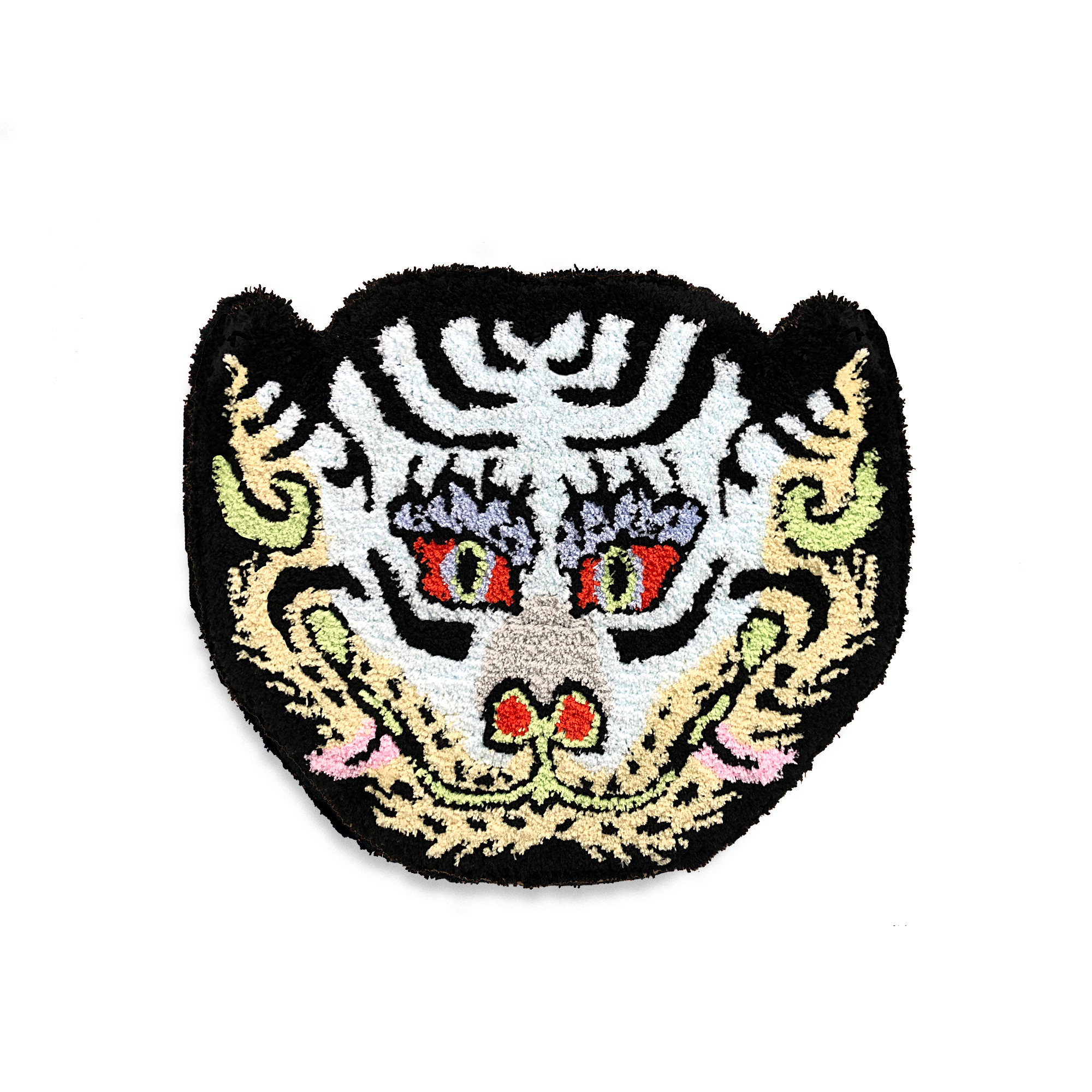 A Eckhaus Latta Shirt pictured on a model in front of a white background. The title of the product is Eckhaus Latta Eclipse Turtleneck - Stone and the image was taken by 199A®.