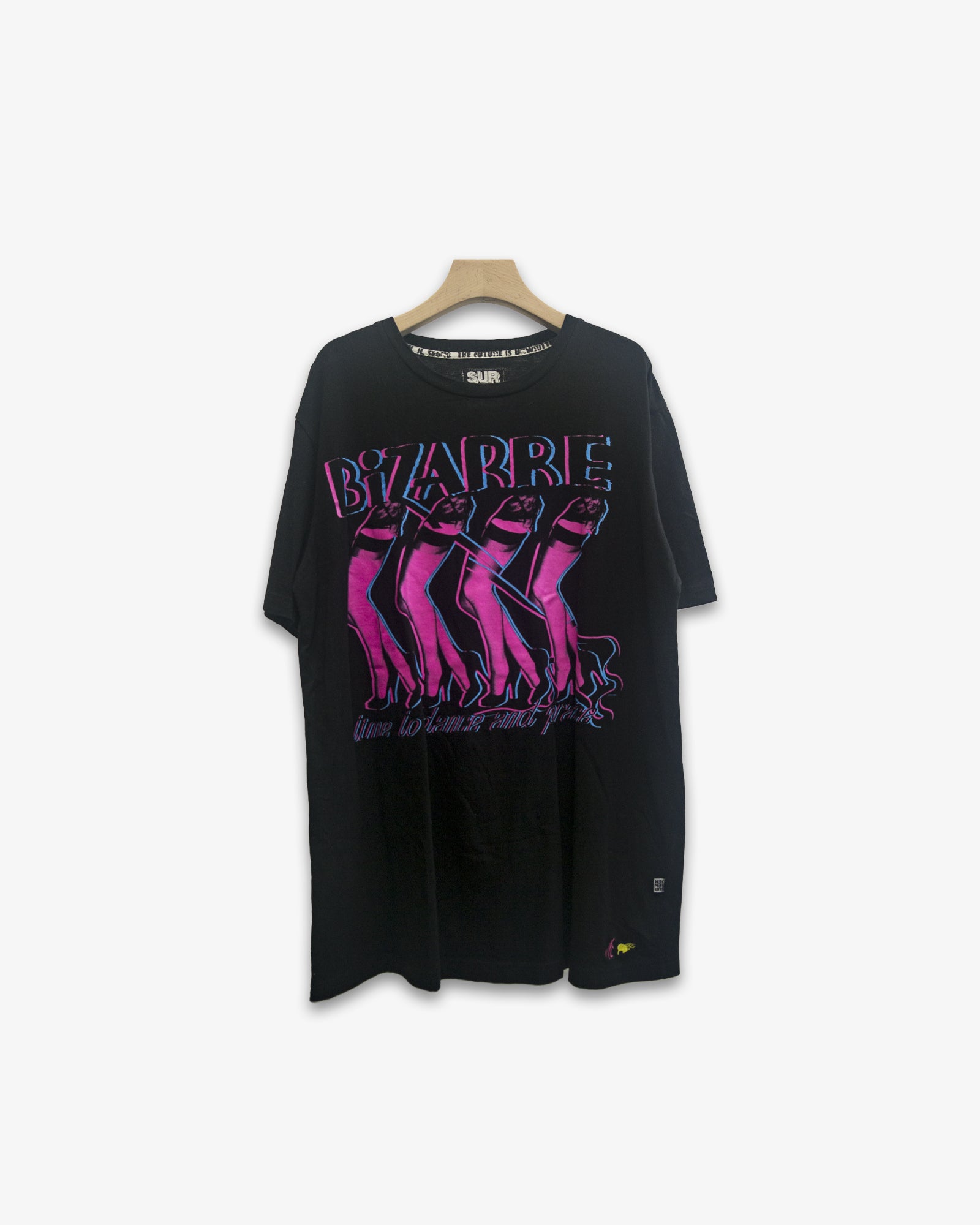 A Eckhaus Latta Shirt pictured on a model in front of a white background. The title of the product is Eckhaus Latta Eclipse Turtleneck - Stone and the image was taken by 199A®.