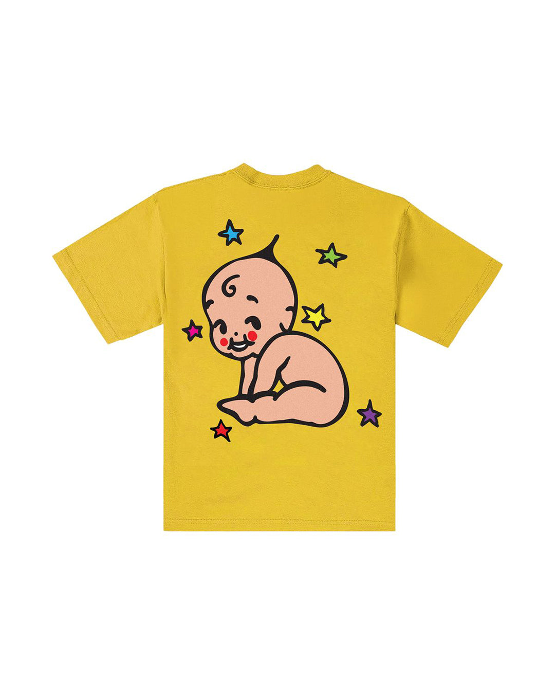 A Eckhaus Latta Shirt pictured on a model in front of a white background. The title of the product is Eckhaus Latta Eclipse Turtleneck - Stone and the image was taken by 199A®.