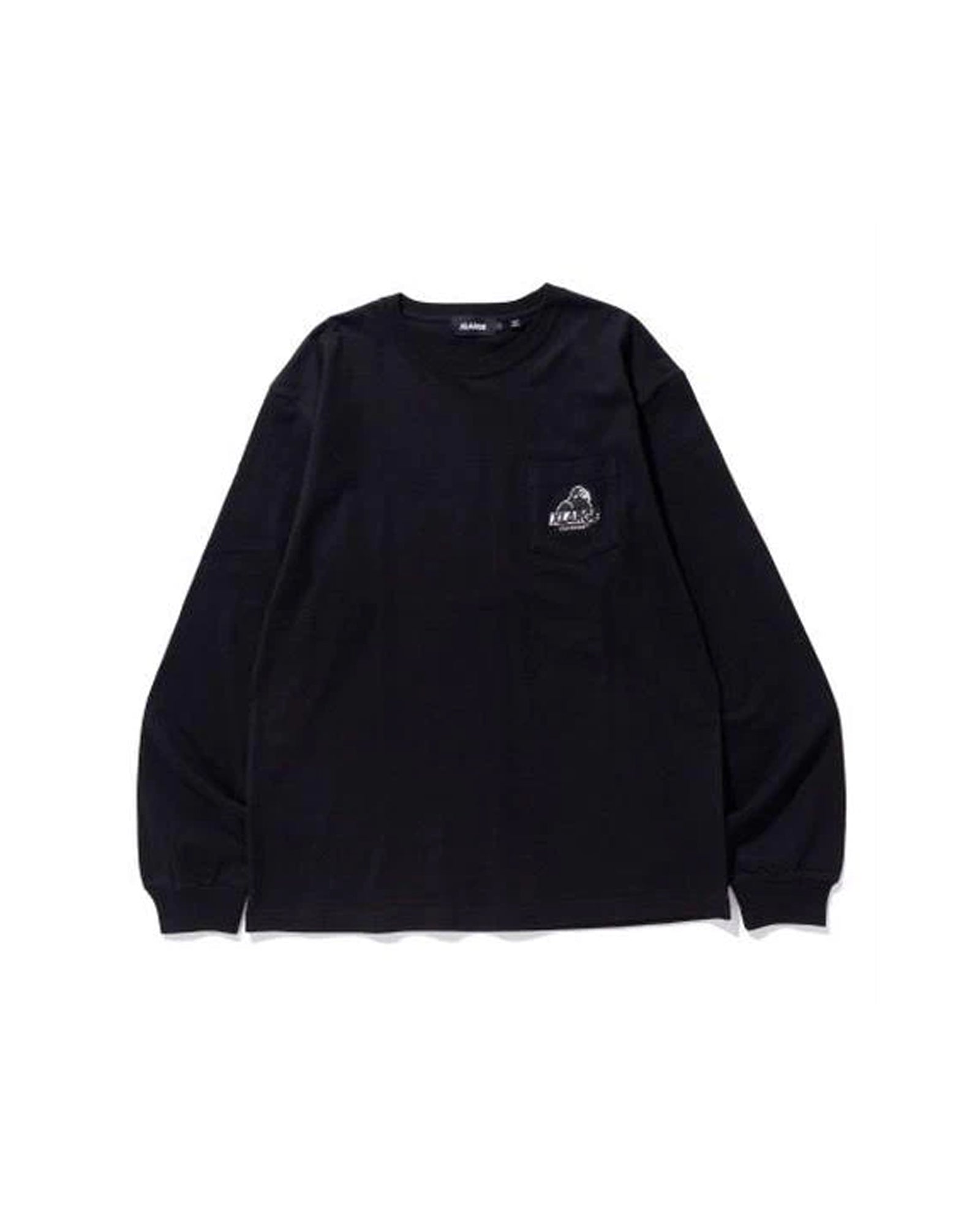 A Eckhaus Latta Shirt pictured on a model in front of a white background. The title of the product is Eckhaus Latta Eclipse Turtleneck - Stone and the image was taken by 199A®.