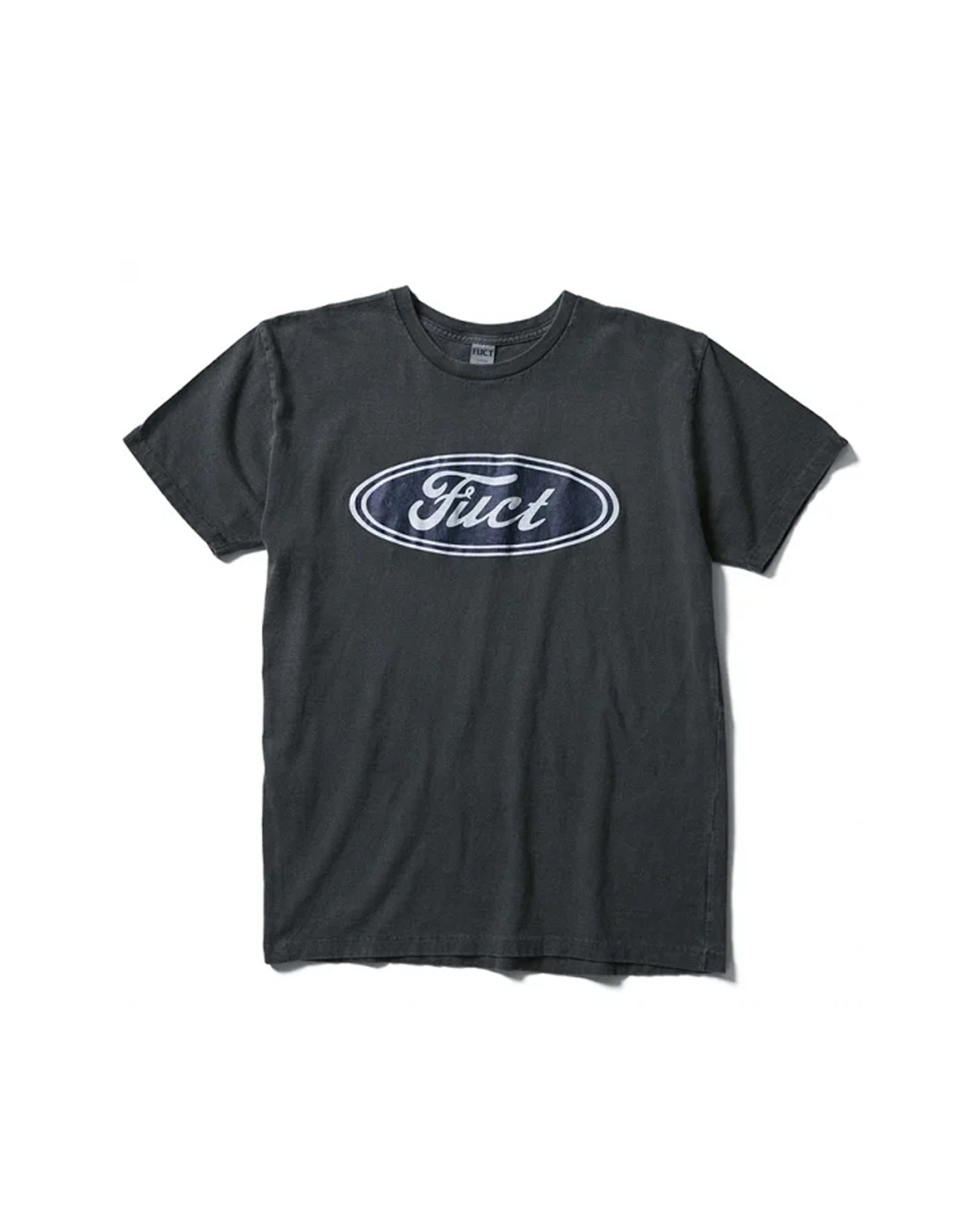 A Eckhaus Latta Shirt pictured on a model in front of a white background. The title of the product is Eckhaus Latta Eclipse Turtleneck - Stone and the image was taken by 199A®.