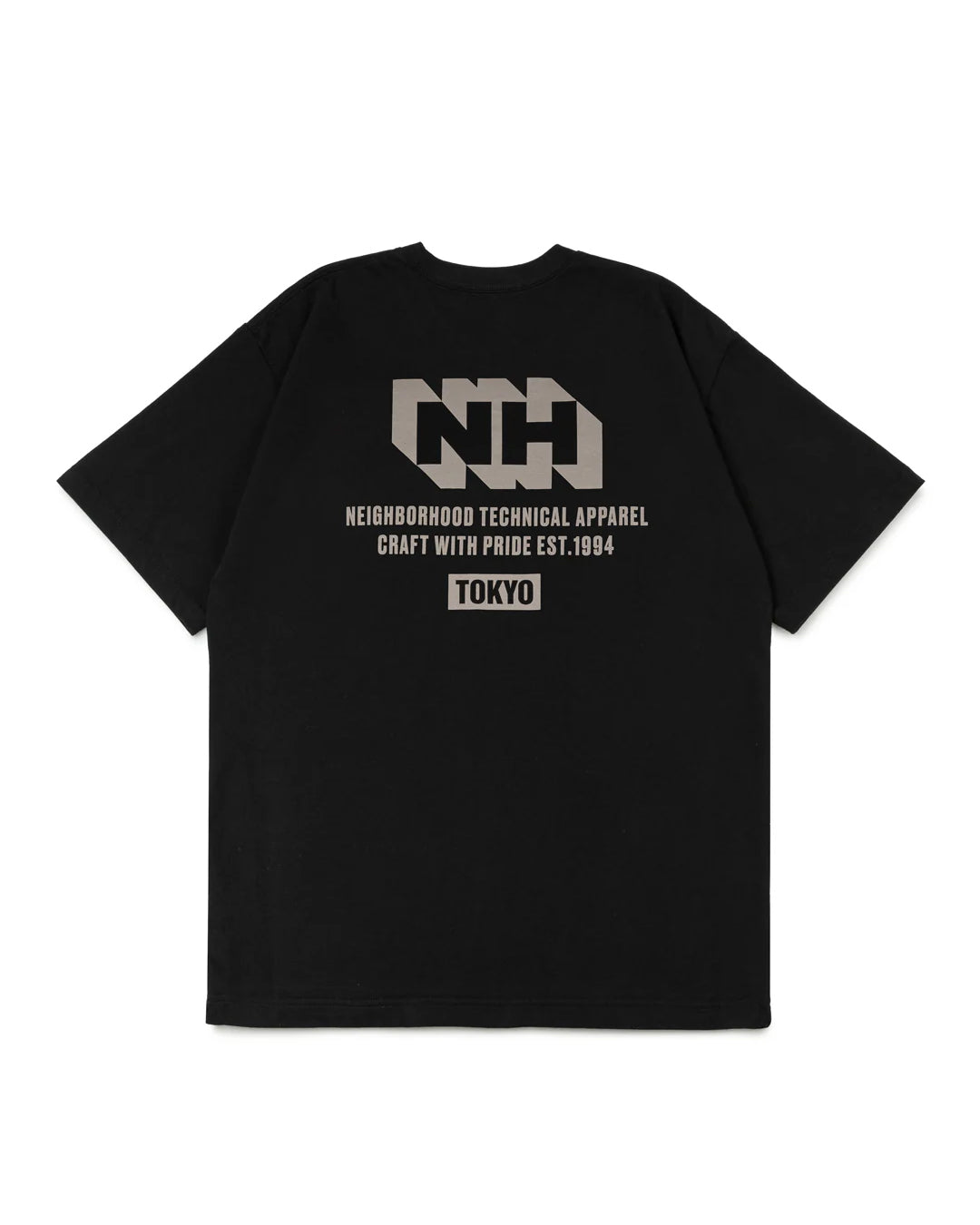 A Eckhaus Latta Shirt pictured on a model in front of a white background. The title of the product is Eckhaus Latta Eclipse Turtleneck - Stone and the image was taken by 199A®.