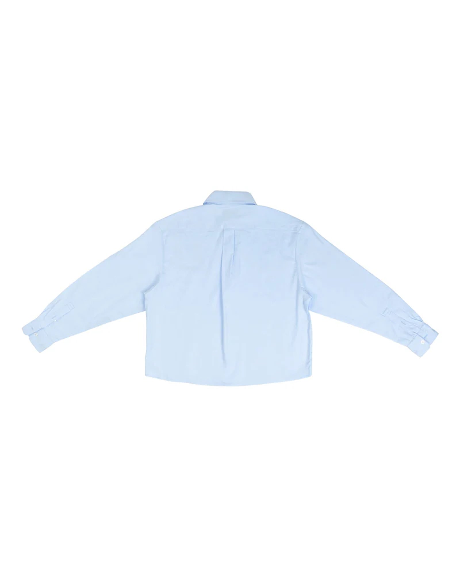 A Eckhaus Latta Shirt pictured on a model in front of a white background. The title of the product is Eckhaus Latta Eclipse Turtleneck - Stone and the image was taken by 199A®.