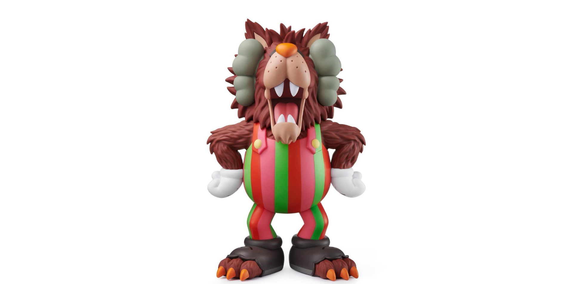 A Eckhaus Latta Shirt pictured on a model in front of a white background. The title of the product is Eckhaus Latta Eclipse Turtleneck - Stone and the image was taken by 199A®.