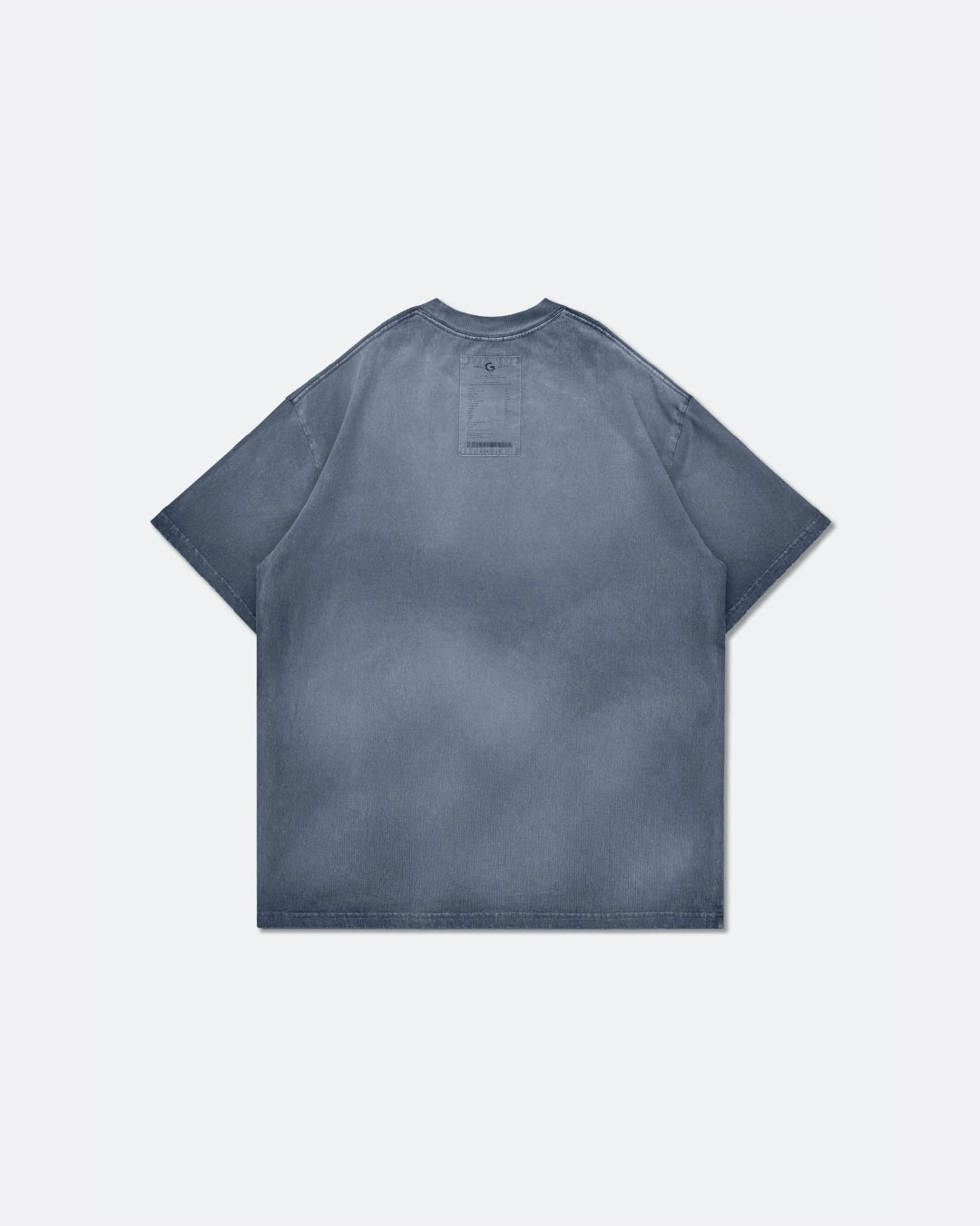 A Eckhaus Latta Shirt pictured on a model in front of a white background. The title of the product is Eckhaus Latta Eclipse Turtleneck - Stone and the image was taken by 199A®.