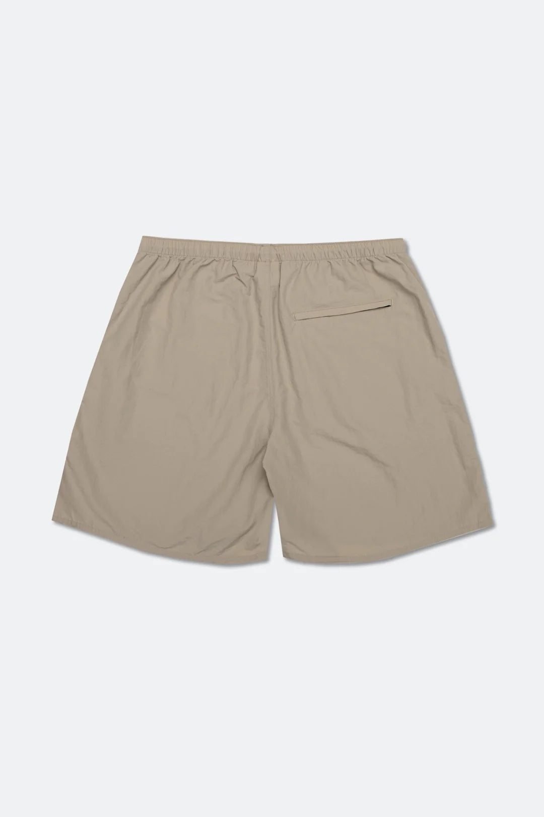 A Eckhaus Latta Shirt pictured on a model in front of a white background. The title of the product is Eckhaus Latta Eclipse Turtleneck - Stone and the image was taken by 199A®.