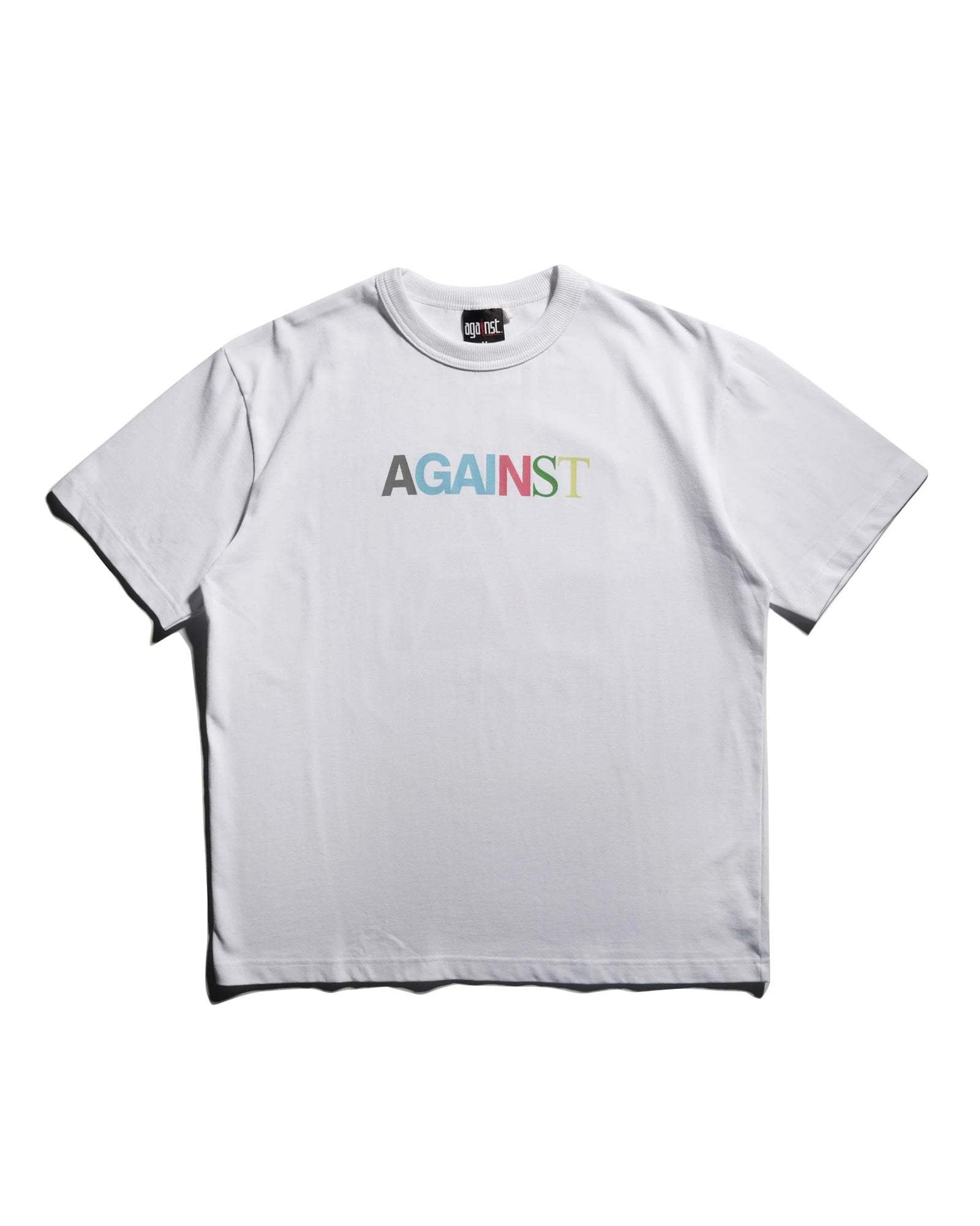 A Eckhaus Latta Shirt pictured on a model in front of a white background. The title of the product is Eckhaus Latta Eclipse Turtleneck - Stone and the image was taken by 199A®.