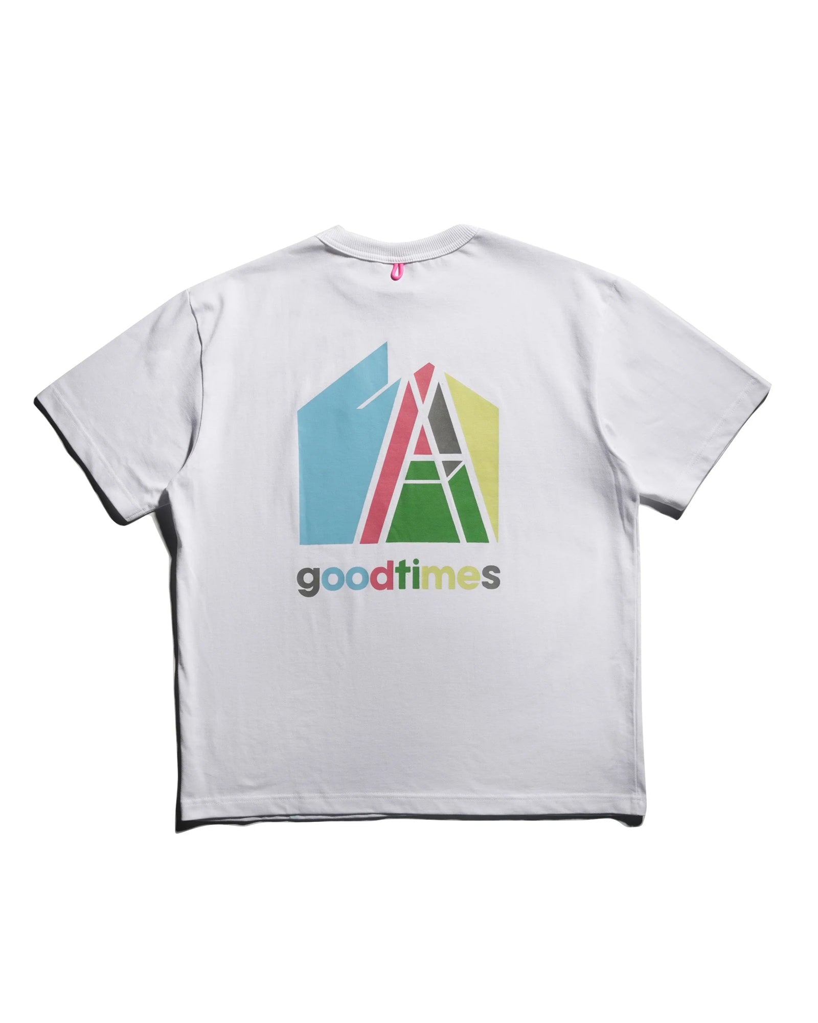 A Eckhaus Latta Shirt pictured on a model in front of a white background. The title of the product is Eckhaus Latta Eclipse Turtleneck - Stone and the image was taken by 199A®.