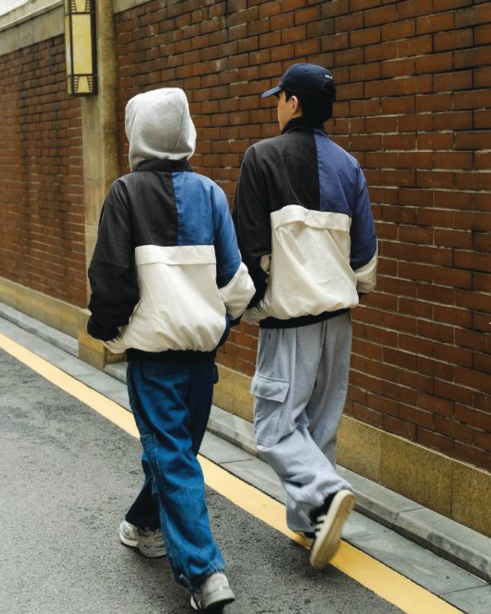 A Eckhaus Latta Shirt pictured on a model in front of a white background. The title of the product is Eckhaus Latta Eclipse Turtleneck - Stone and the image was taken by 199A®.