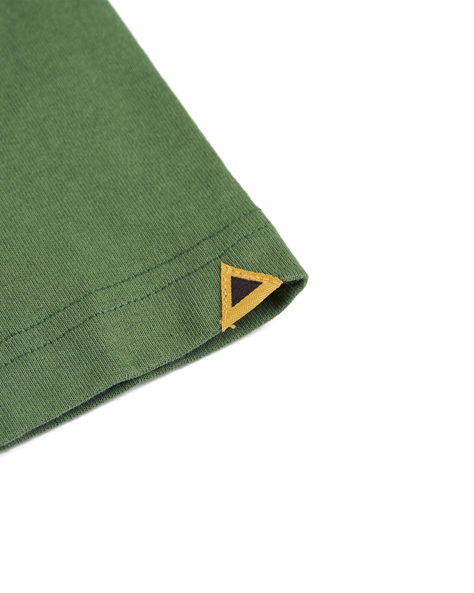 A Eckhaus Latta Shirt pictured on a model in front of a white background. The title of the product is Eckhaus Latta Eclipse Turtleneck - Stone and the image was taken by 199A®.