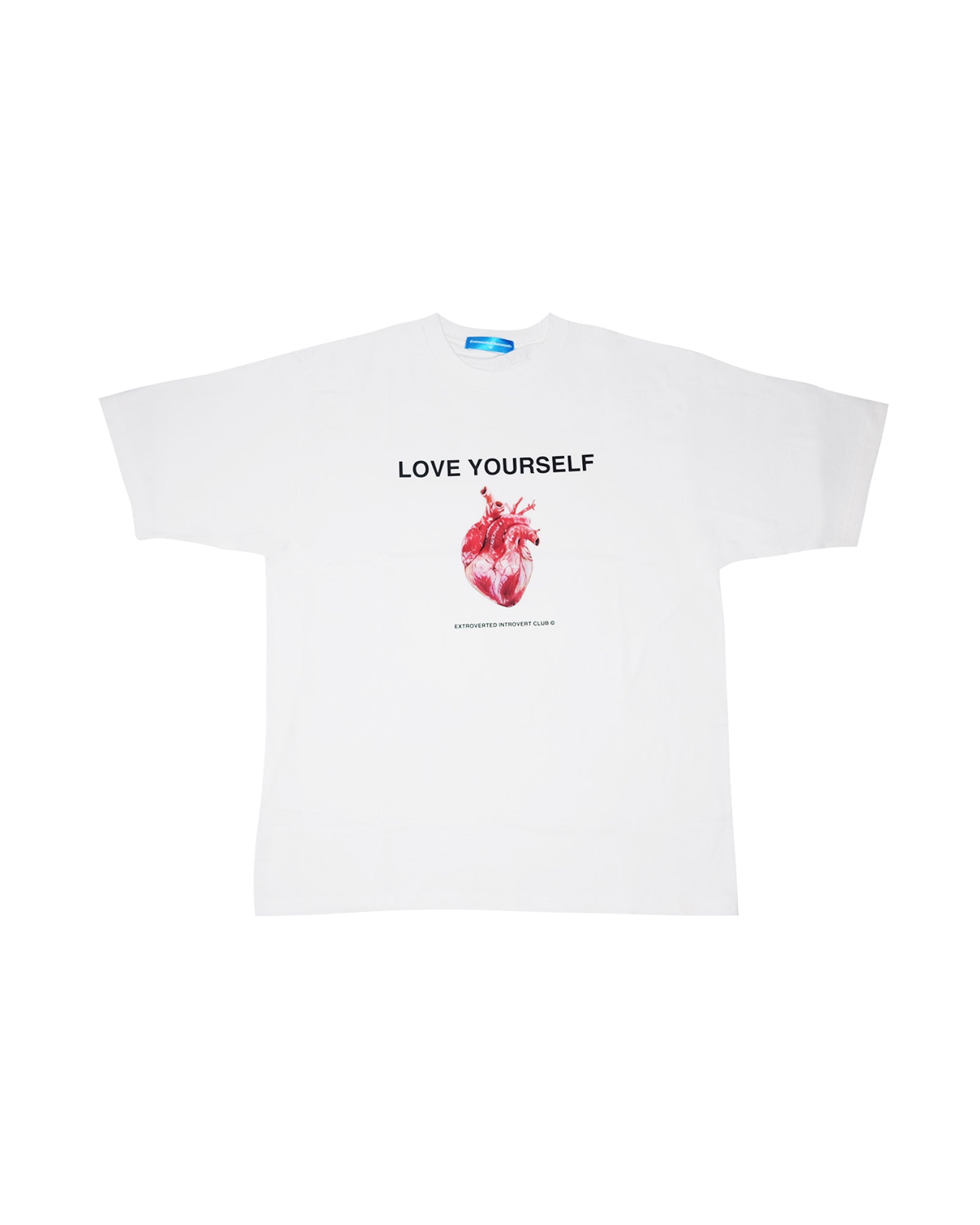 A Eckhaus Latta Shirt pictured on a model in front of a white background. The title of the product is Eckhaus Latta Eclipse Turtleneck - Stone and the image was taken by 199A®.