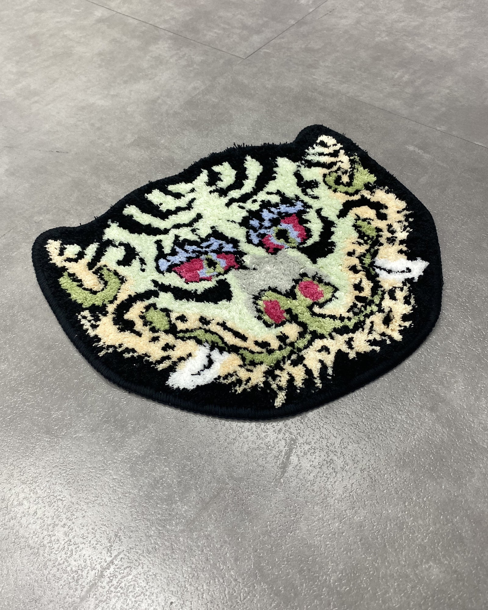 A Eckhaus Latta Shirt pictured on a model in front of a white background. The title of the product is Eckhaus Latta Eclipse Turtleneck - Stone and the image was taken by 199A®.