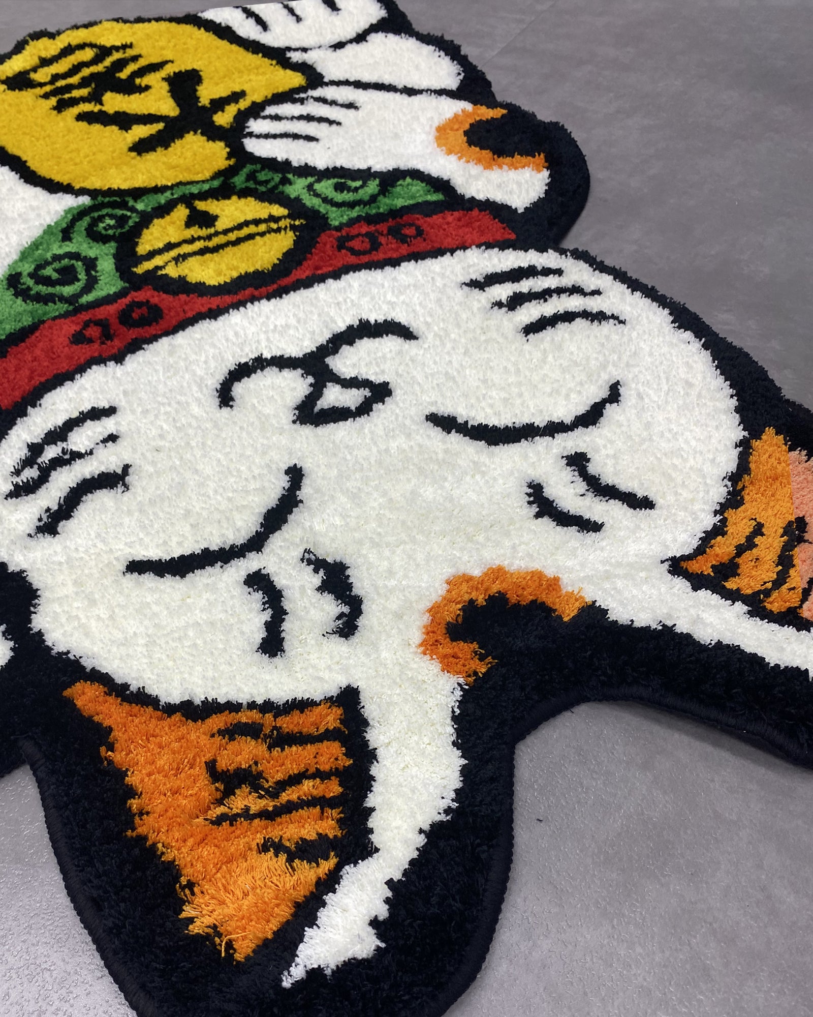 A Eckhaus Latta Shirt pictured on a model in front of a white background. The title of the product is Eckhaus Latta Eclipse Turtleneck - Stone and the image was taken by 199A®.