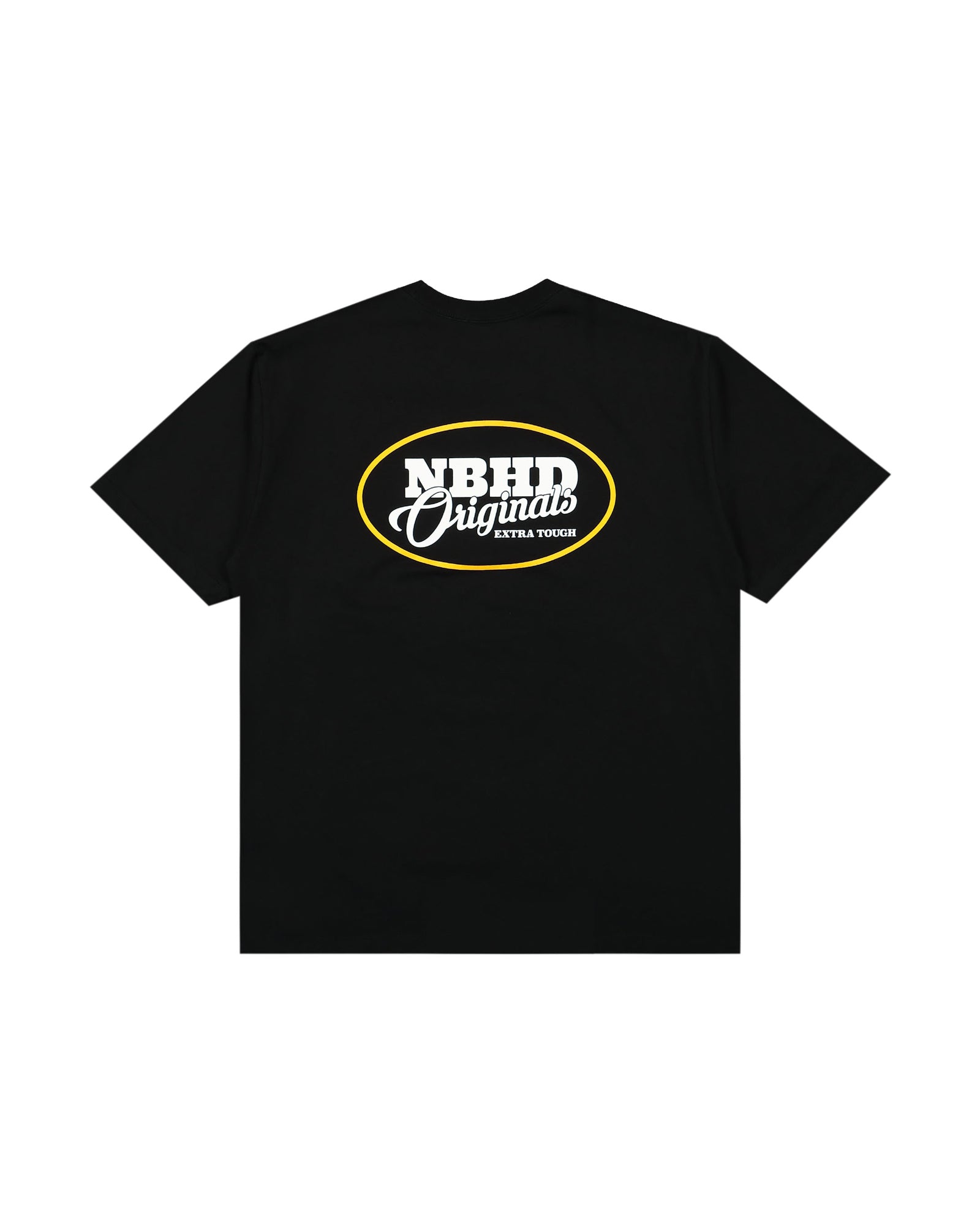 A Eckhaus Latta Shirt pictured on a model in front of a white background. The title of the product is Eckhaus Latta Eclipse Turtleneck - Stone and the image was taken by 199A®.