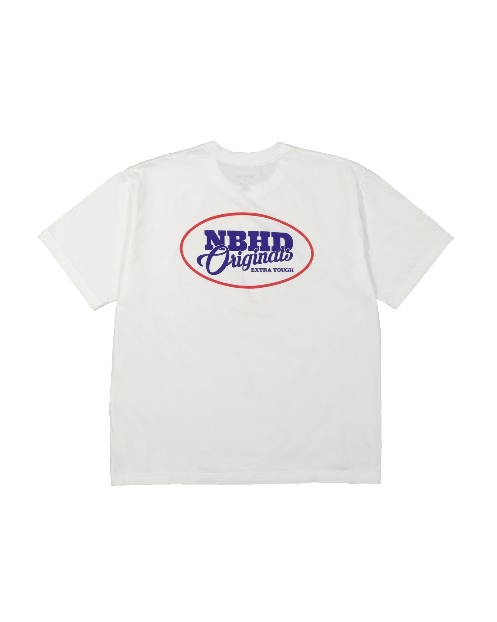 A Eckhaus Latta Shirt pictured on a model in front of a white background. The title of the product is Eckhaus Latta Eclipse Turtleneck - Stone and the image was taken by 199A®.