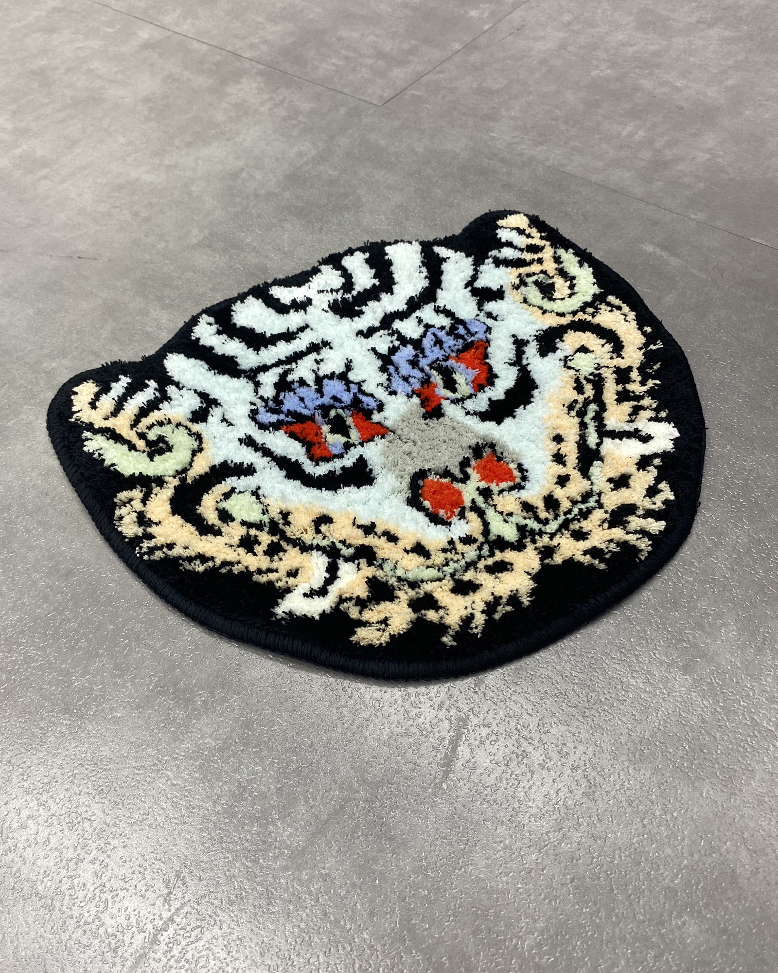 A Eckhaus Latta Shirt pictured on a model in front of a white background. The title of the product is Eckhaus Latta Eclipse Turtleneck - Stone and the image was taken by 199A®.