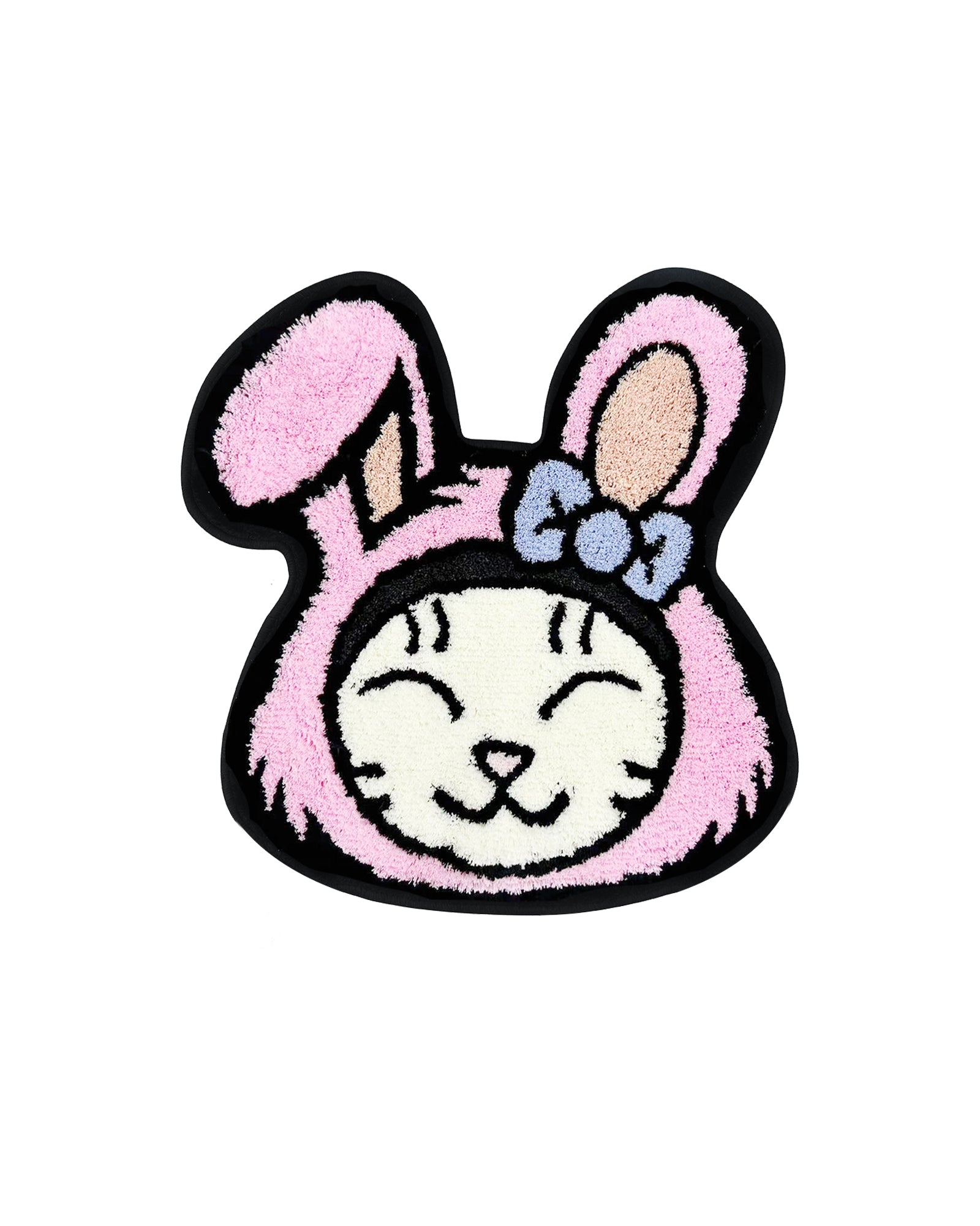 A Eckhaus Latta Shirt pictured on a model in front of a white background. The title of the product is Eckhaus Latta Eclipse Turtleneck - Stone and the image was taken by 199A®.