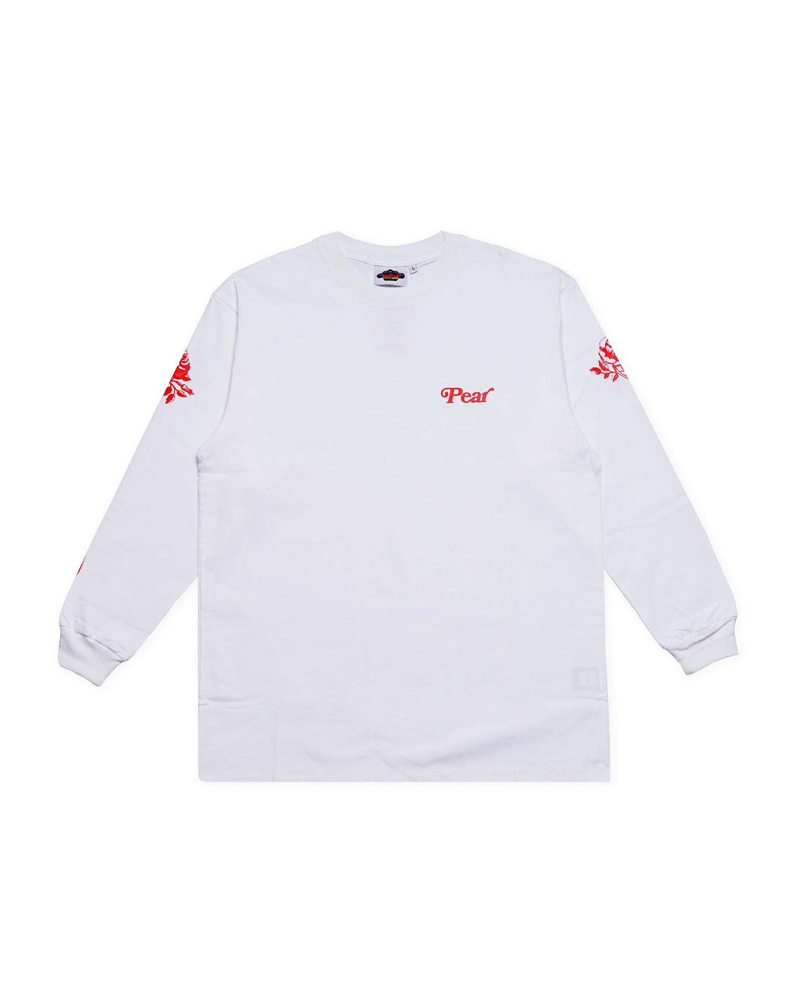 A Eckhaus Latta Shirt pictured on a model in front of a white background. The title of the product is Eckhaus Latta Eclipse Turtleneck - Stone and the image was taken by 199A®.