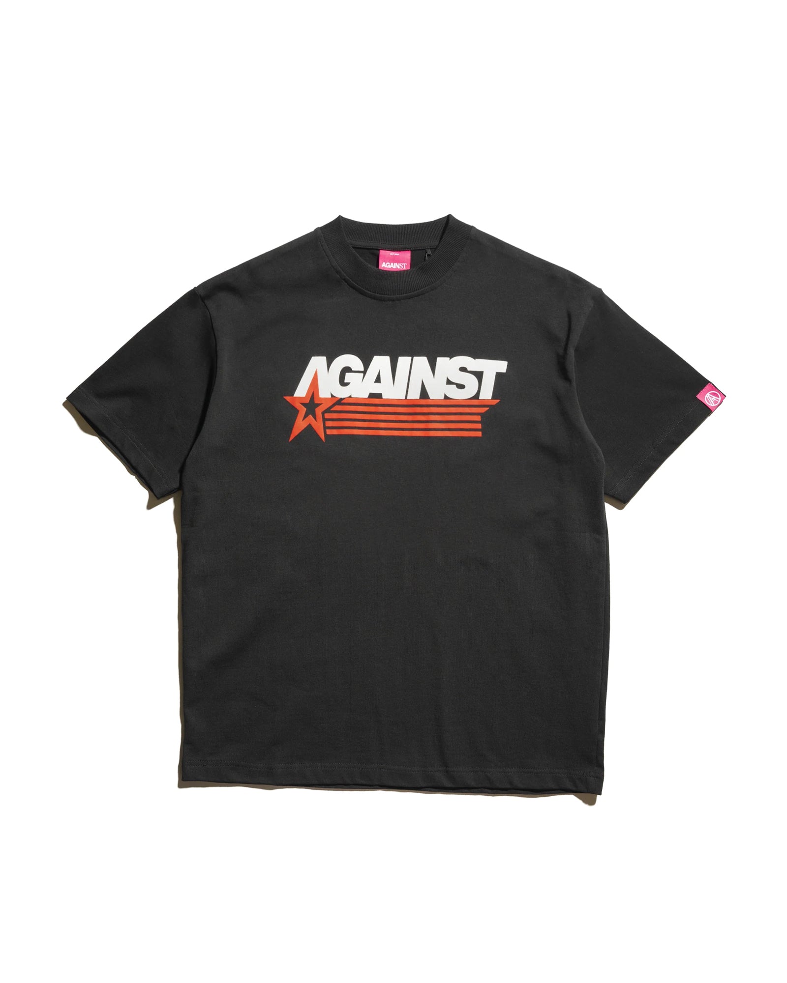 A Eckhaus Latta Shirt pictured on a model in front of a white background. The title of the product is Eckhaus Latta Eclipse Turtleneck - Stone and the image was taken by 199A®.