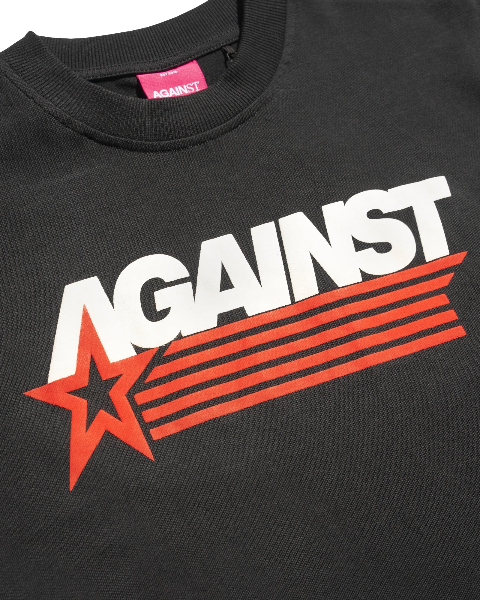 A Eckhaus Latta Shirt pictured on a model in front of a white background. The title of the product is Eckhaus Latta Eclipse Turtleneck - Stone and the image was taken by 199A®.