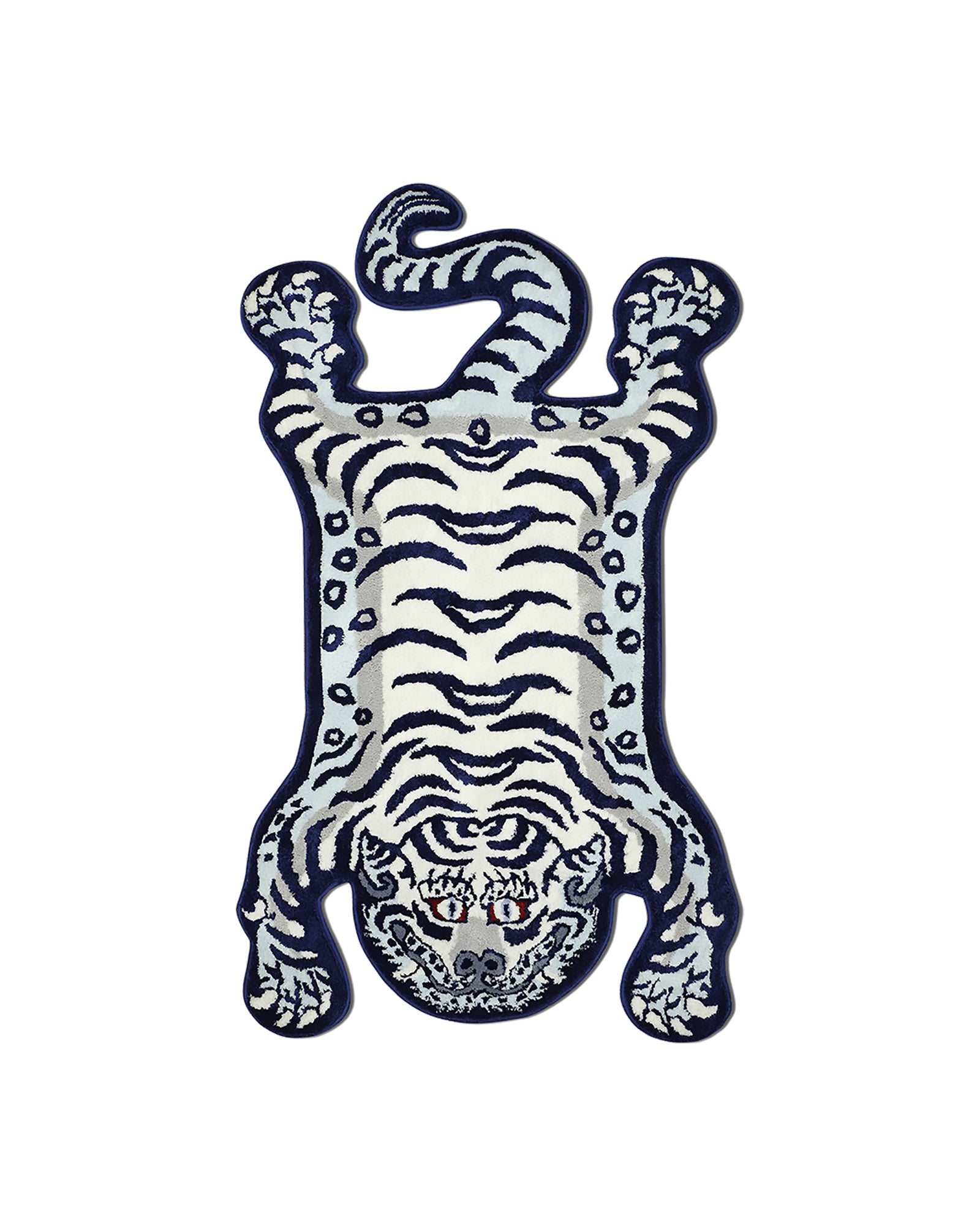 A Eckhaus Latta Shirt pictured on a model in front of a white background. The title of the product is Eckhaus Latta Eclipse Turtleneck - Stone and the image was taken by 199A®.