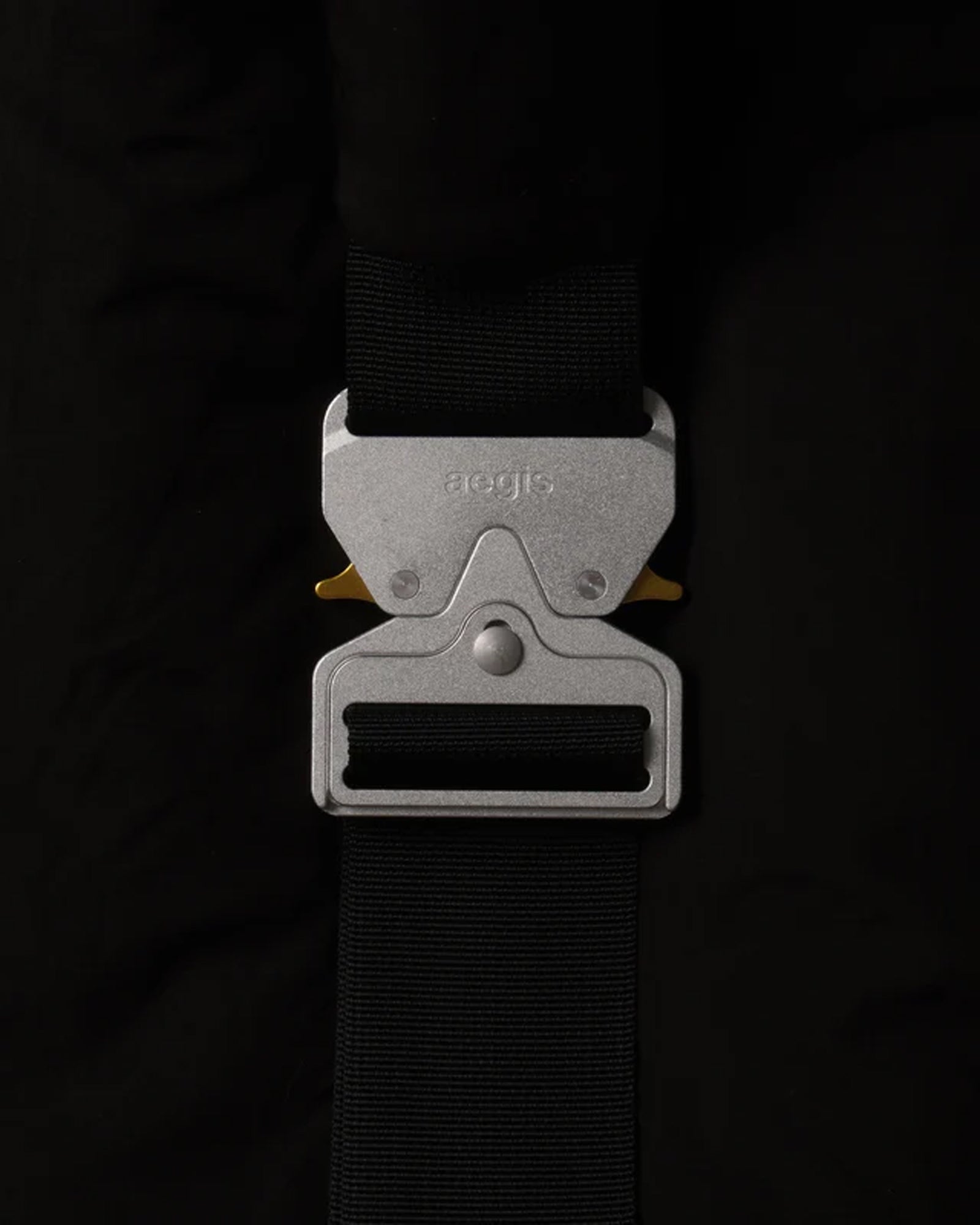 A Eckhaus Latta Shirt pictured on a model in front of a white background. The title of the product is Eckhaus Latta Eclipse Turtleneck - Stone and the image was taken by 199A®.