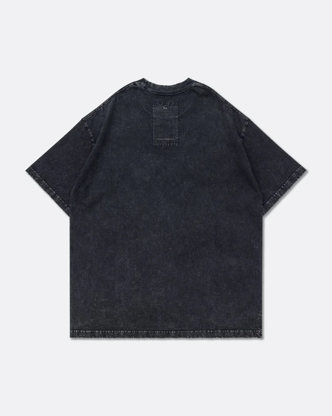 A Eckhaus Latta Shirt pictured on a model in front of a white background. The title of the product is Eckhaus Latta Eclipse Turtleneck - Stone and the image was taken by 199A®.