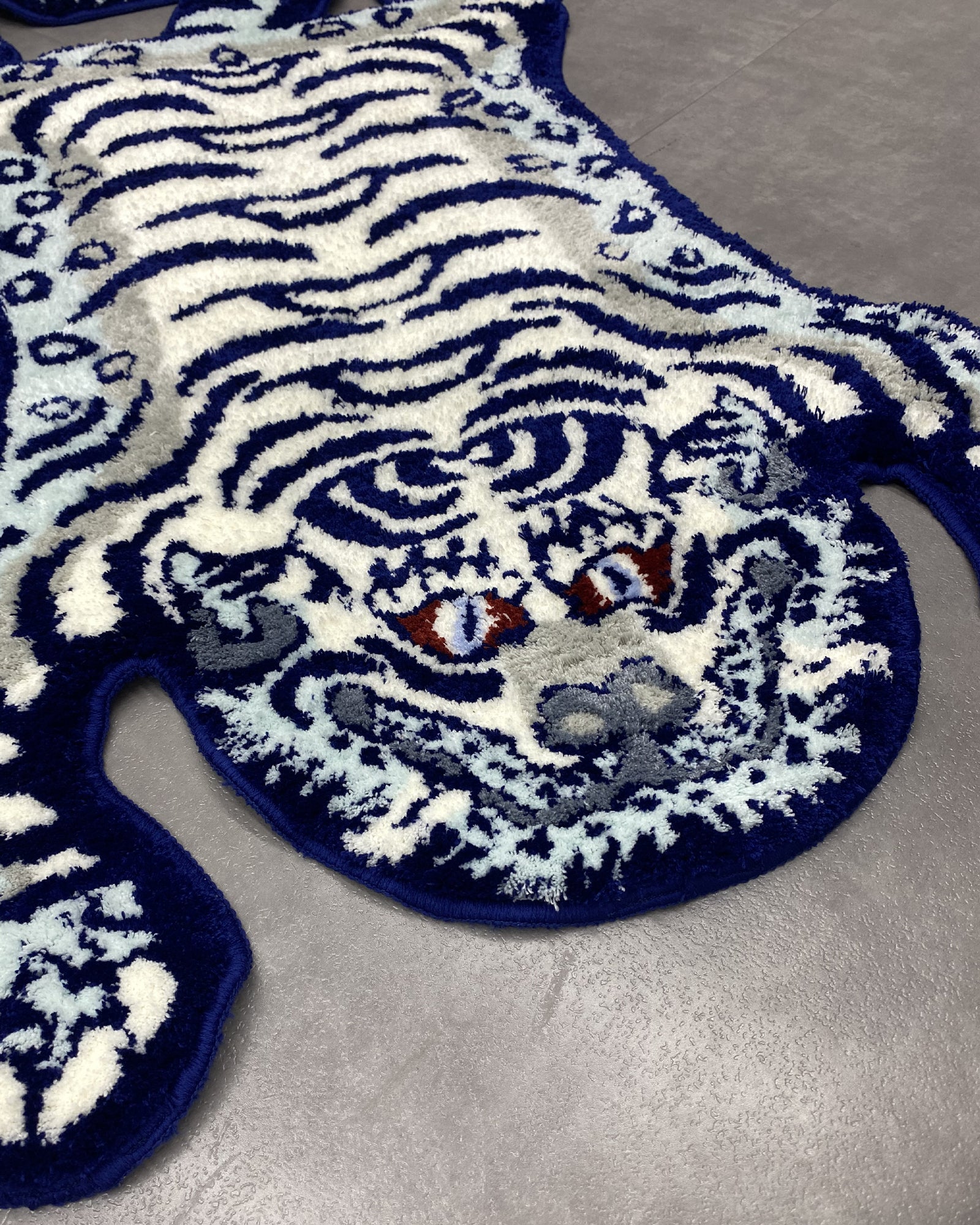 A Eckhaus Latta Shirt pictured on a model in front of a white background. The title of the product is Eckhaus Latta Eclipse Turtleneck - Stone and the image was taken by 199A®.