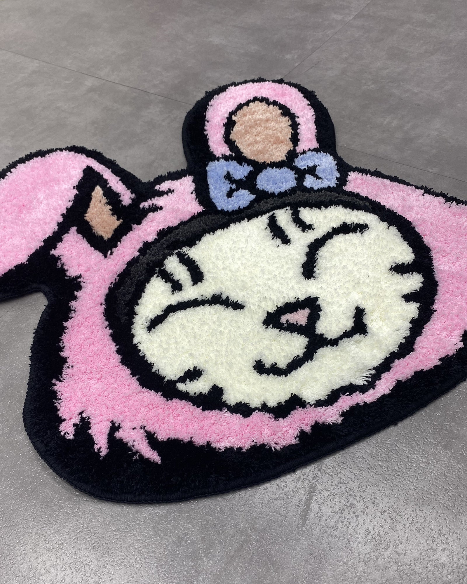 A Eckhaus Latta Shirt pictured on a model in front of a white background. The title of the product is Eckhaus Latta Eclipse Turtleneck - Stone and the image was taken by 199A®.