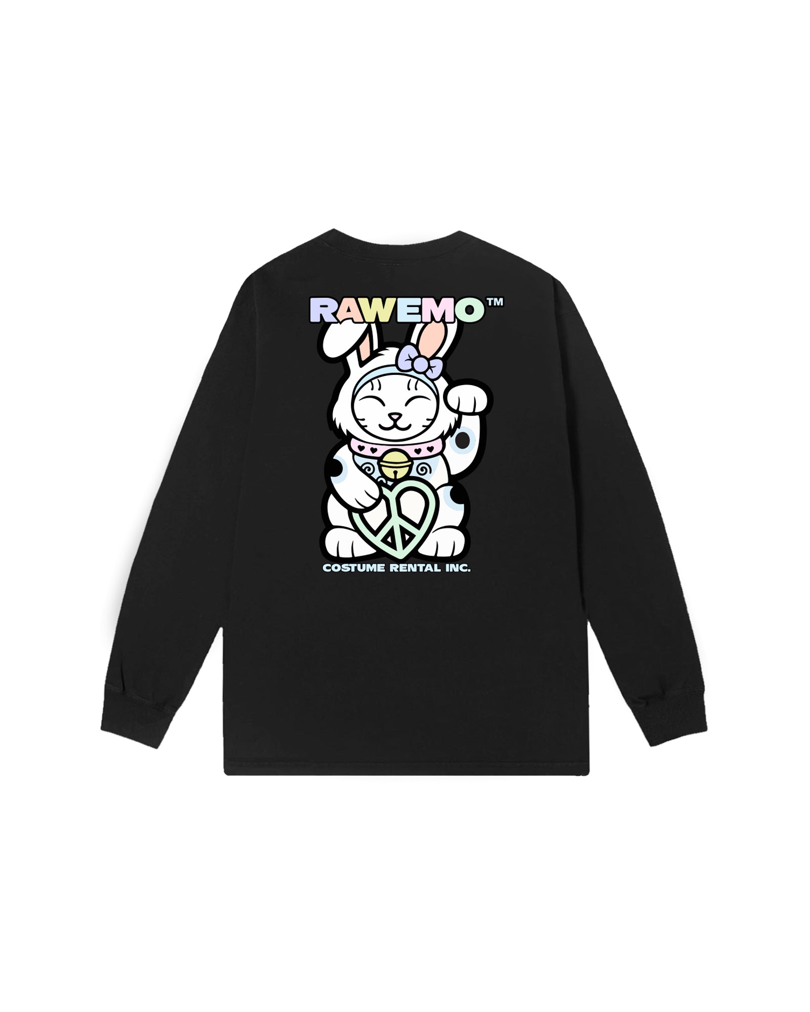 A Eckhaus Latta Shirt pictured on a model in front of a white background. The title of the product is Eckhaus Latta Eclipse Turtleneck - Stone and the image was taken by 199A®.