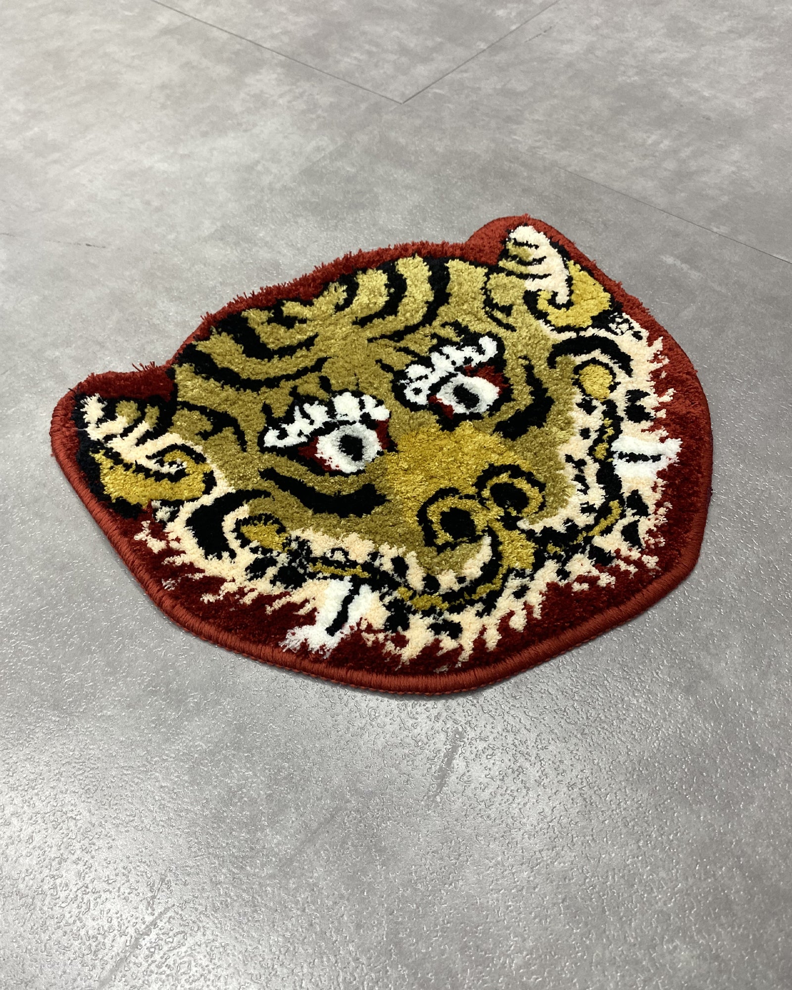 A Eckhaus Latta Shirt pictured on a model in front of a white background. The title of the product is Eckhaus Latta Eclipse Turtleneck - Stone and the image was taken by 199A®.
