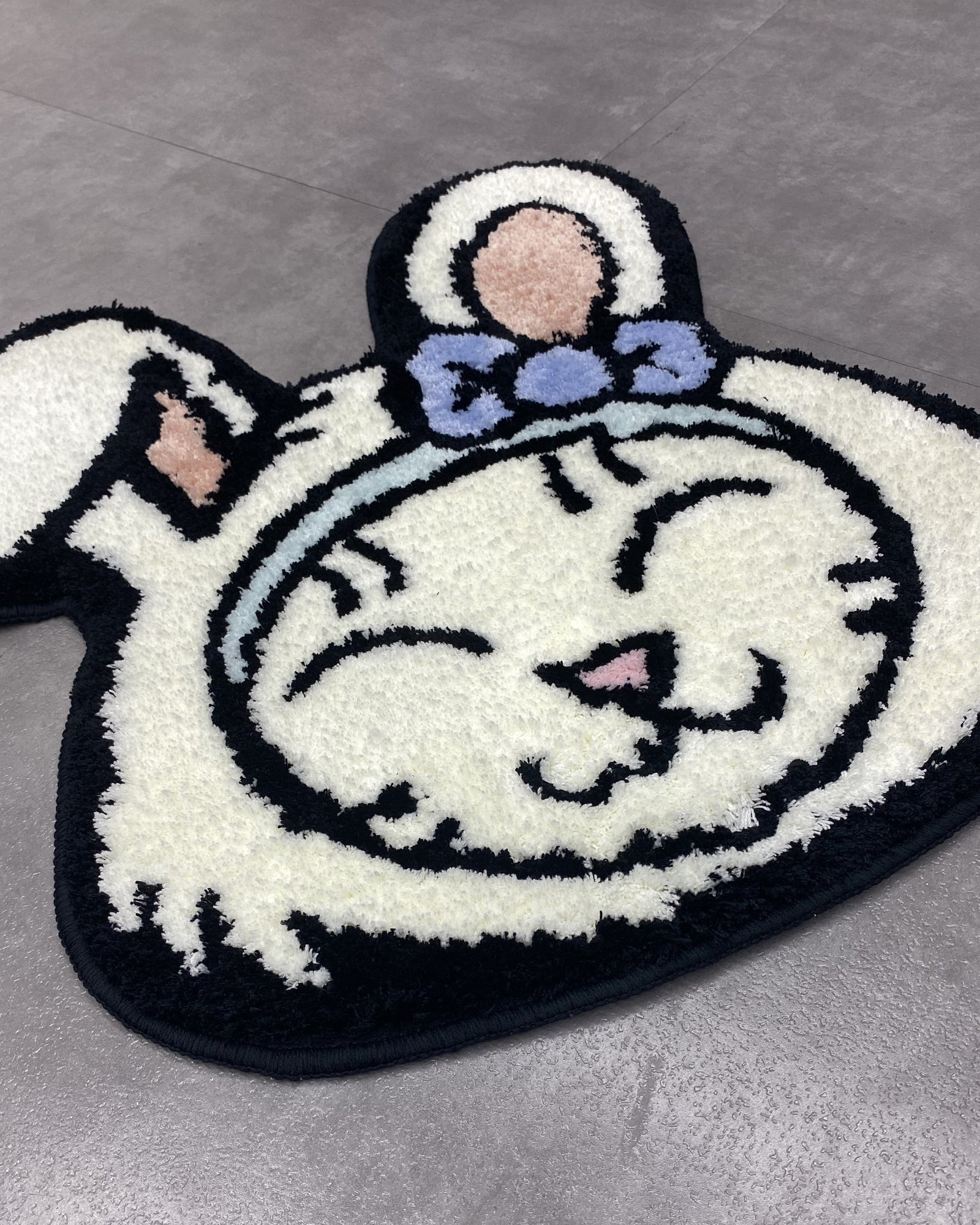 A Eckhaus Latta Shirt pictured on a model in front of a white background. The title of the product is Eckhaus Latta Eclipse Turtleneck - Stone and the image was taken by 199A®.