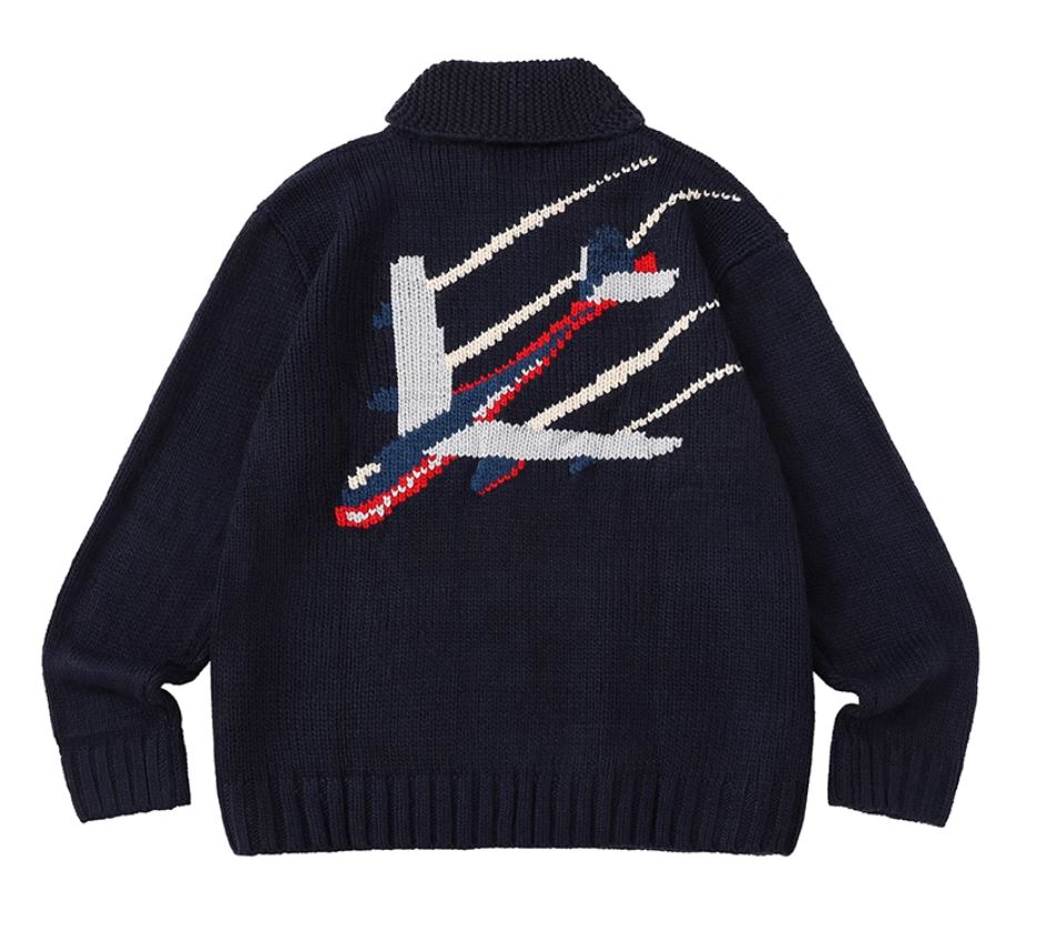 A Eckhaus Latta Shirt pictured on a model in front of a white background. The title of the product is Eckhaus Latta Eclipse Turtleneck - Stone and the image was taken by 199A®.