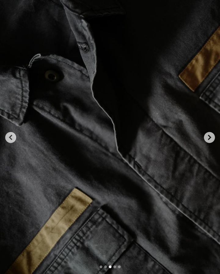 A Eckhaus Latta Shirt pictured on a model in front of a white background. The title of the product is Eckhaus Latta Eclipse Turtleneck - Stone and the image was taken by 199A®.