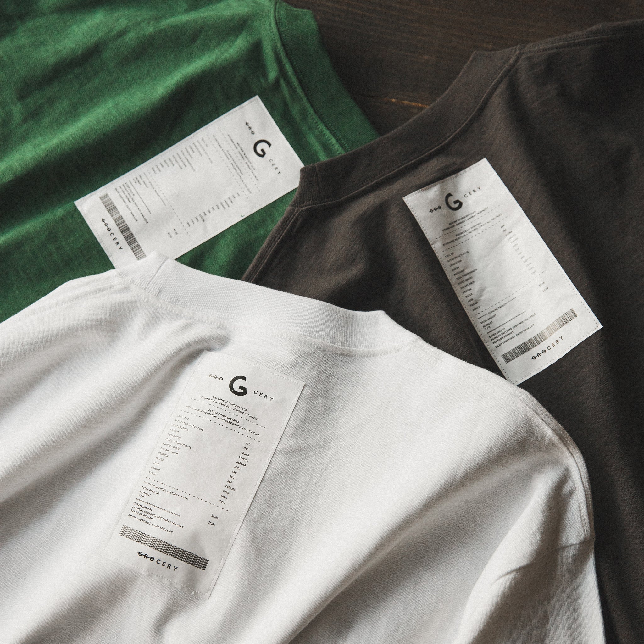 A Eckhaus Latta Shirt pictured on a model in front of a white background. The title of the product is Eckhaus Latta Eclipse Turtleneck - Stone and the image was taken by 199A®.