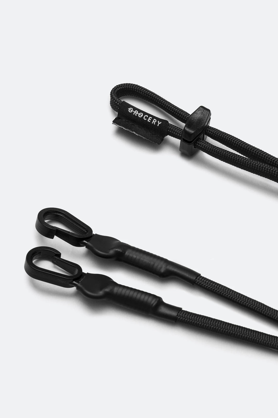 A Eckhaus Latta Shirt pictured on a model in front of a white background. The title of the product is Eckhaus Latta Eclipse Turtleneck - Stone and the image was taken by 199A®.