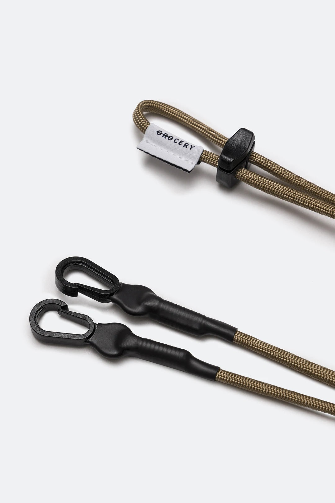 A Eckhaus Latta Shirt pictured on a model in front of a white background. The title of the product is Eckhaus Latta Eclipse Turtleneck - Stone and the image was taken by 199A®.