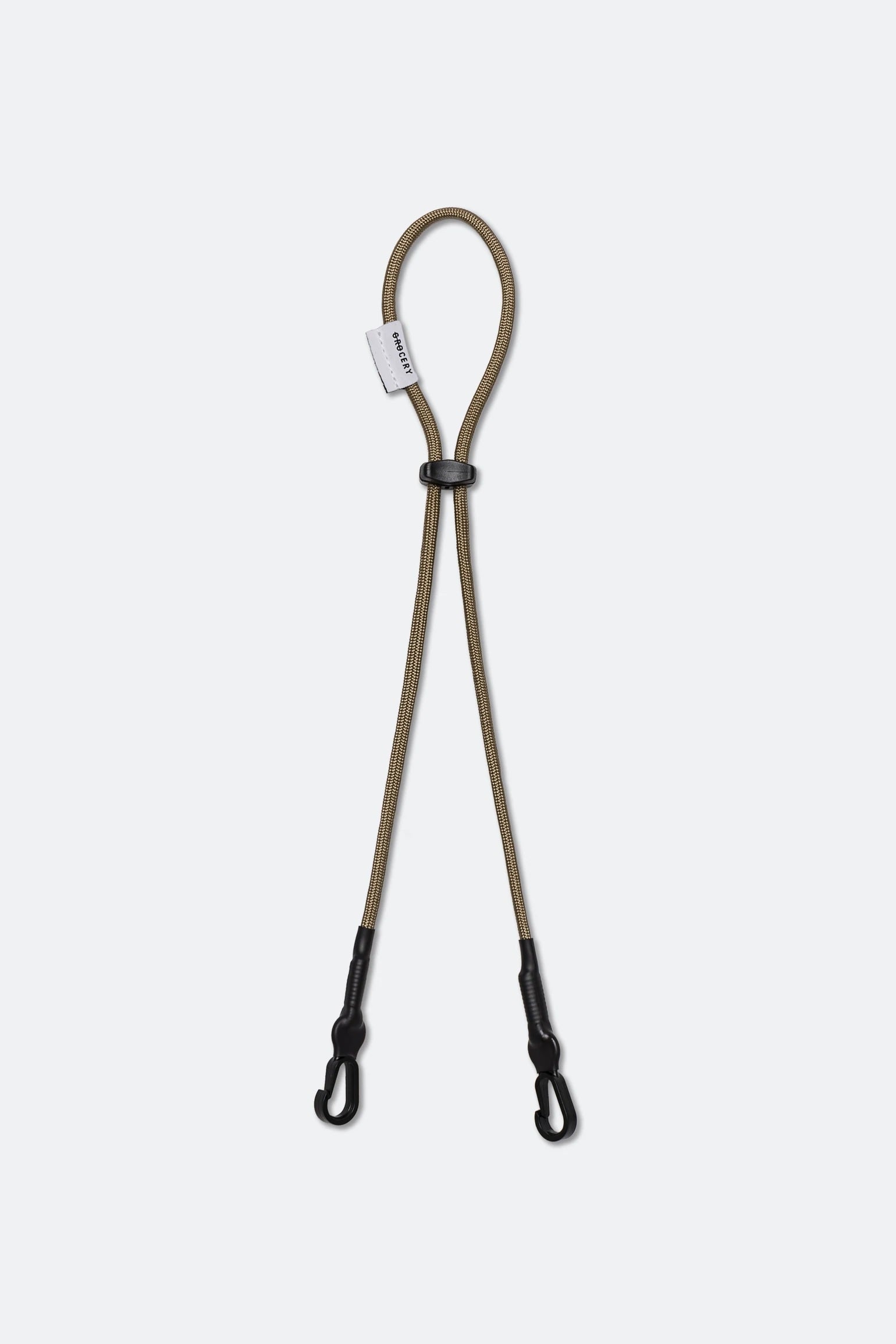 A Eckhaus Latta Shirt pictured on a model in front of a white background. The title of the product is Eckhaus Latta Eclipse Turtleneck - Stone and the image was taken by 199A®.