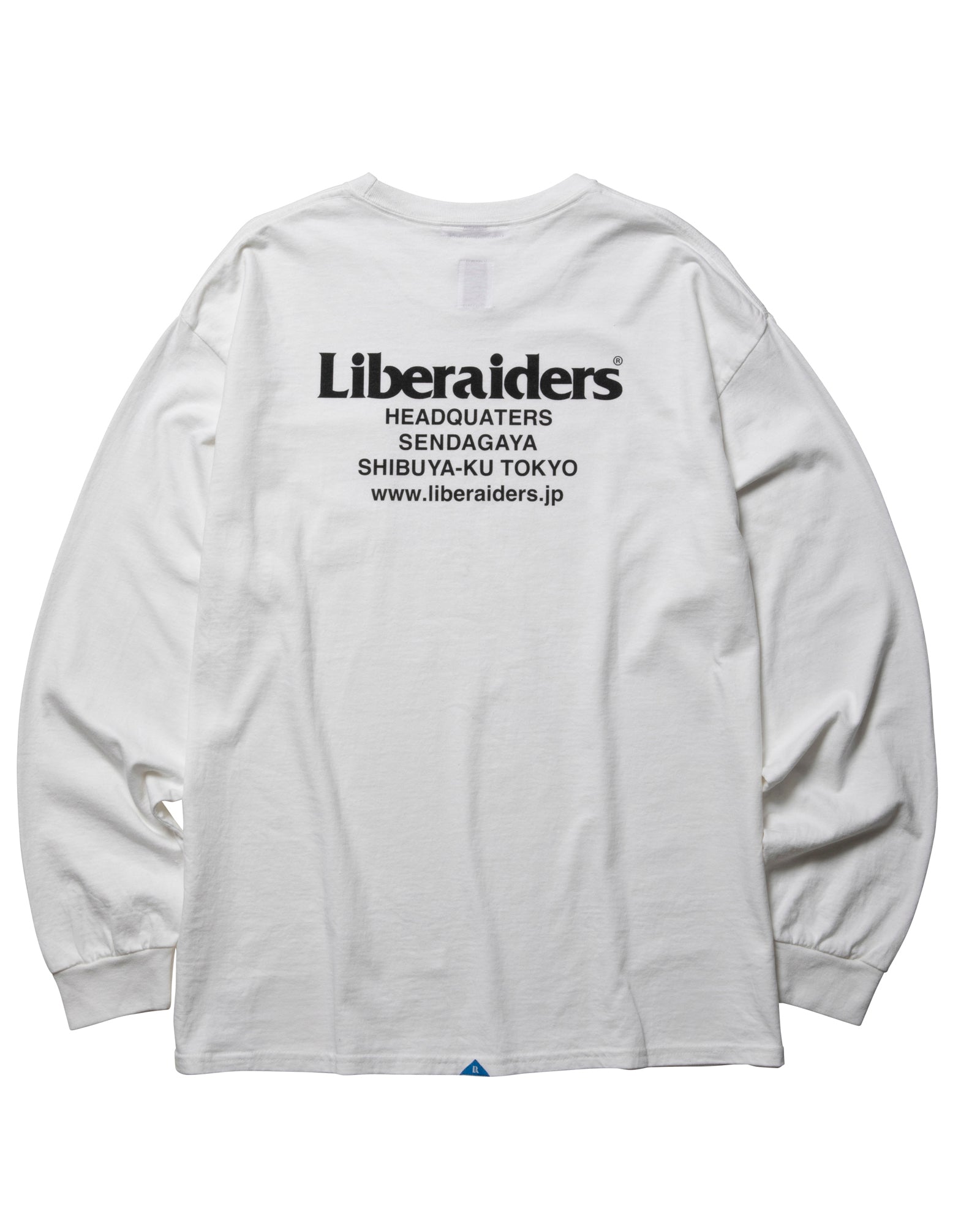 A Eckhaus Latta Shirt pictured on a model in front of a white background. The title of the product is Eckhaus Latta Eclipse Turtleneck - Stone and the image was taken by 199A®.