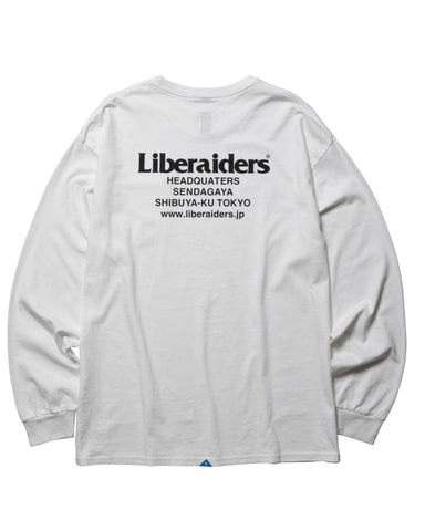 Headquarters L/S Tee - White
